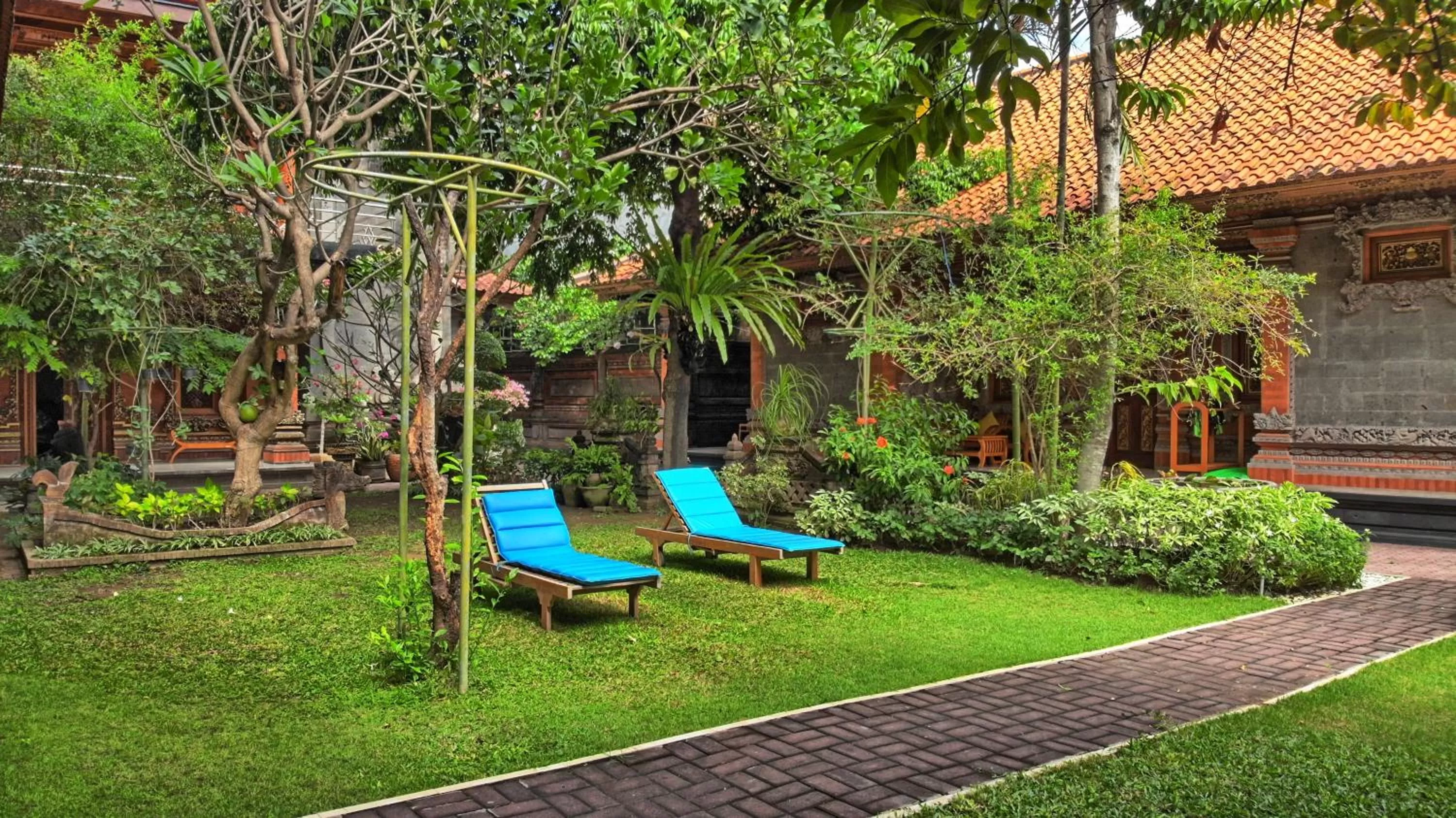 Patio in Masainn Hotel Kuta