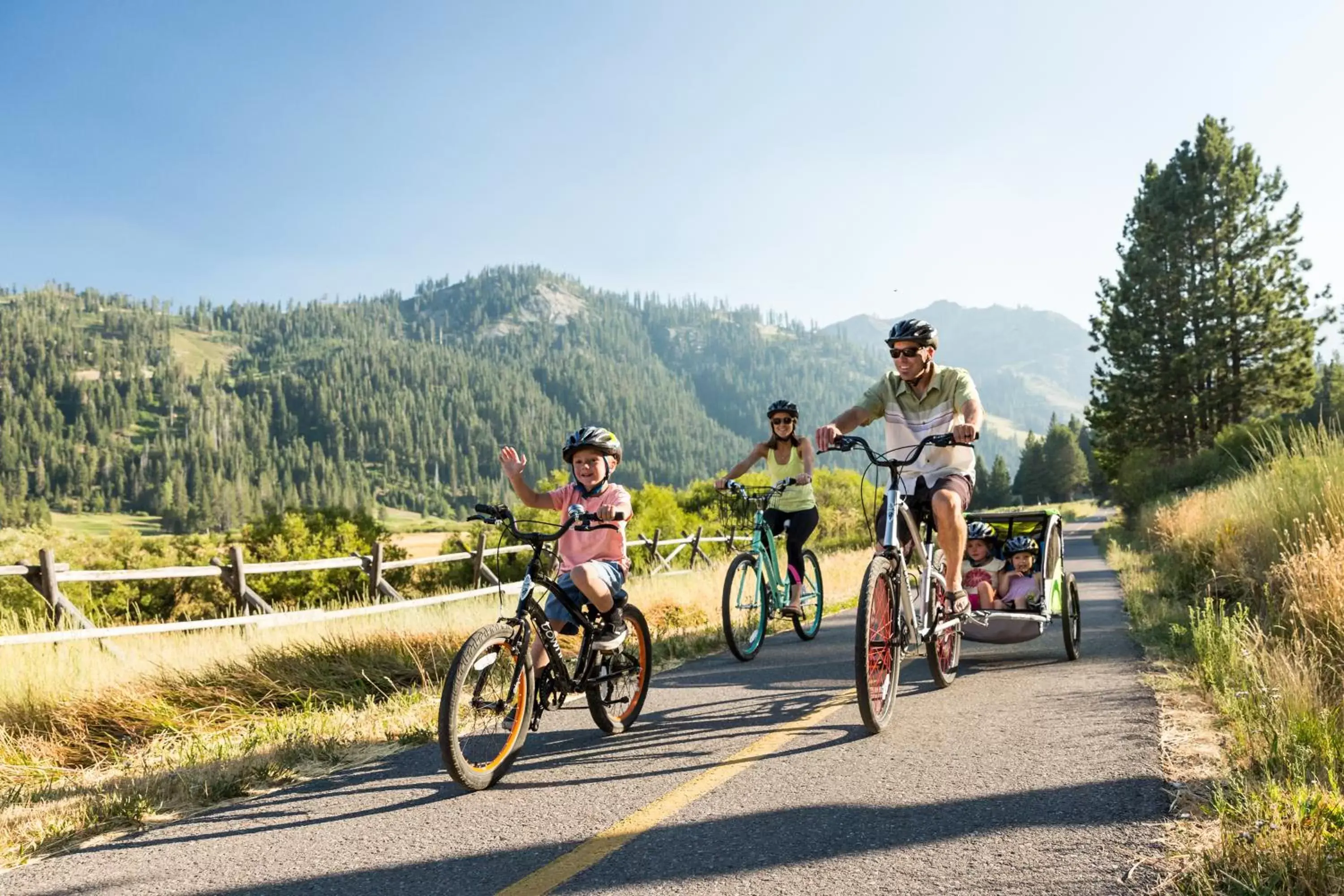 Cycling, Biking in The Village at Palisades Tahoe