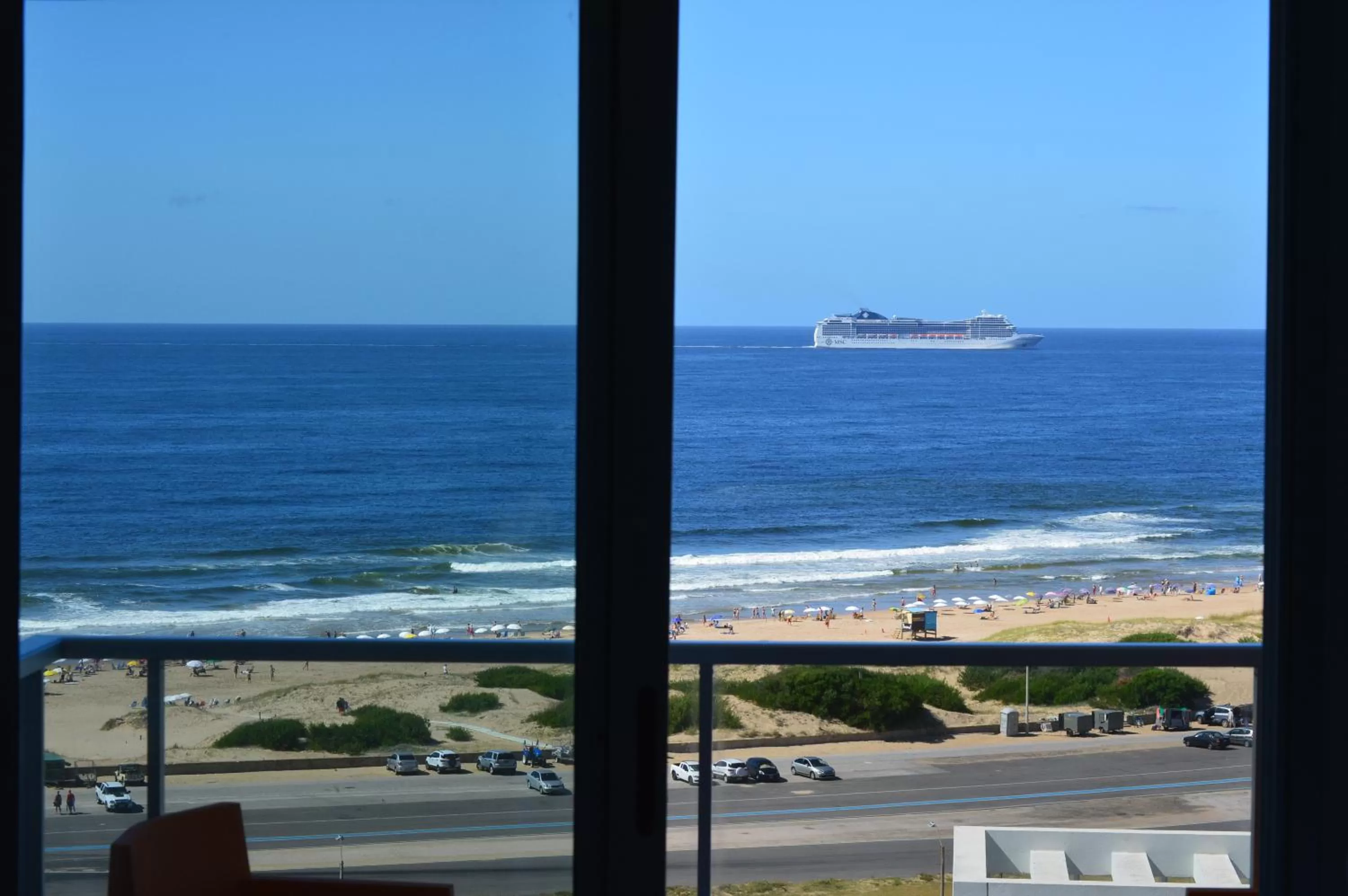 Living room, Sea View in Arenas del mar