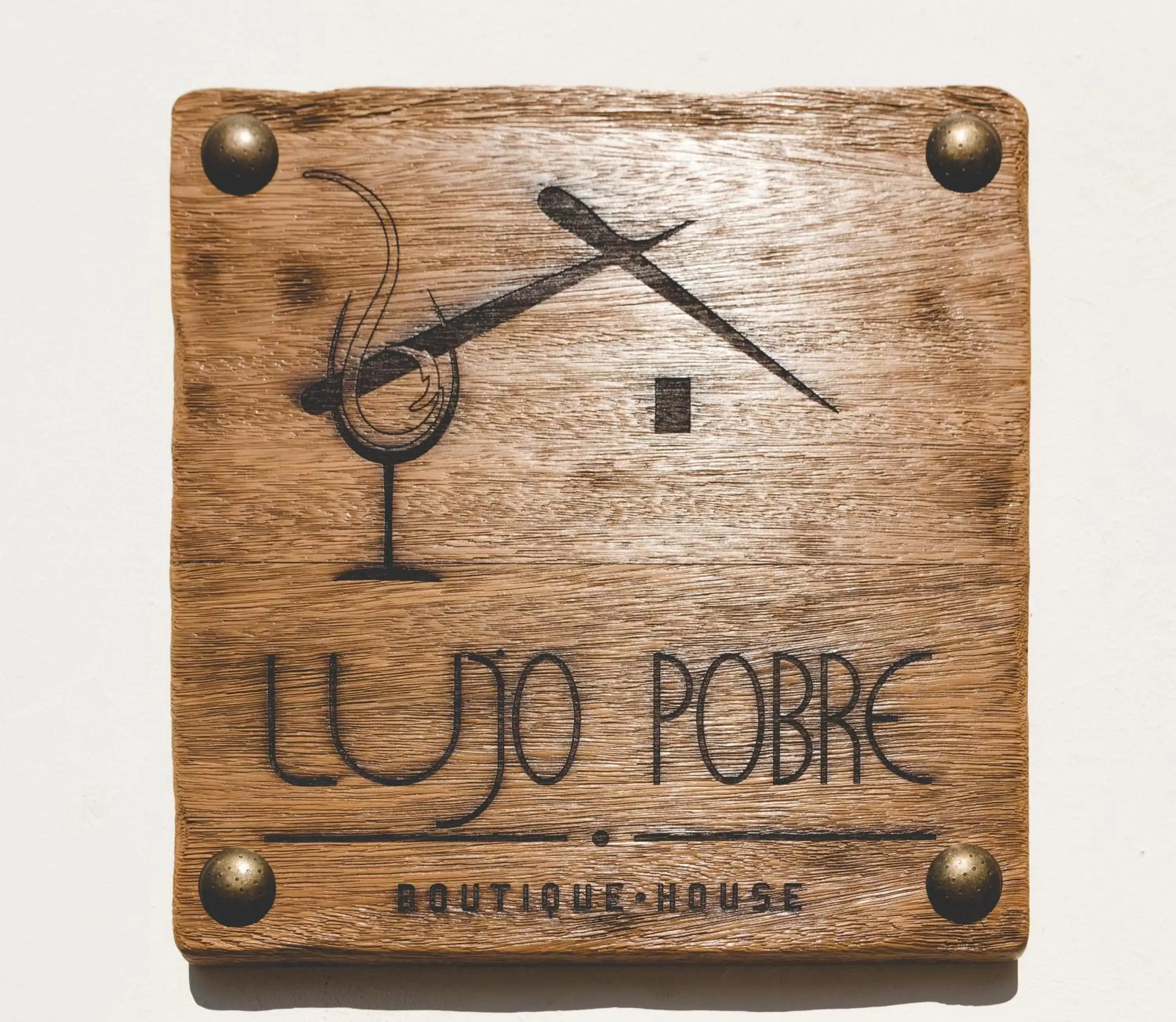 Property logo or sign in Boutique house LujoPobre