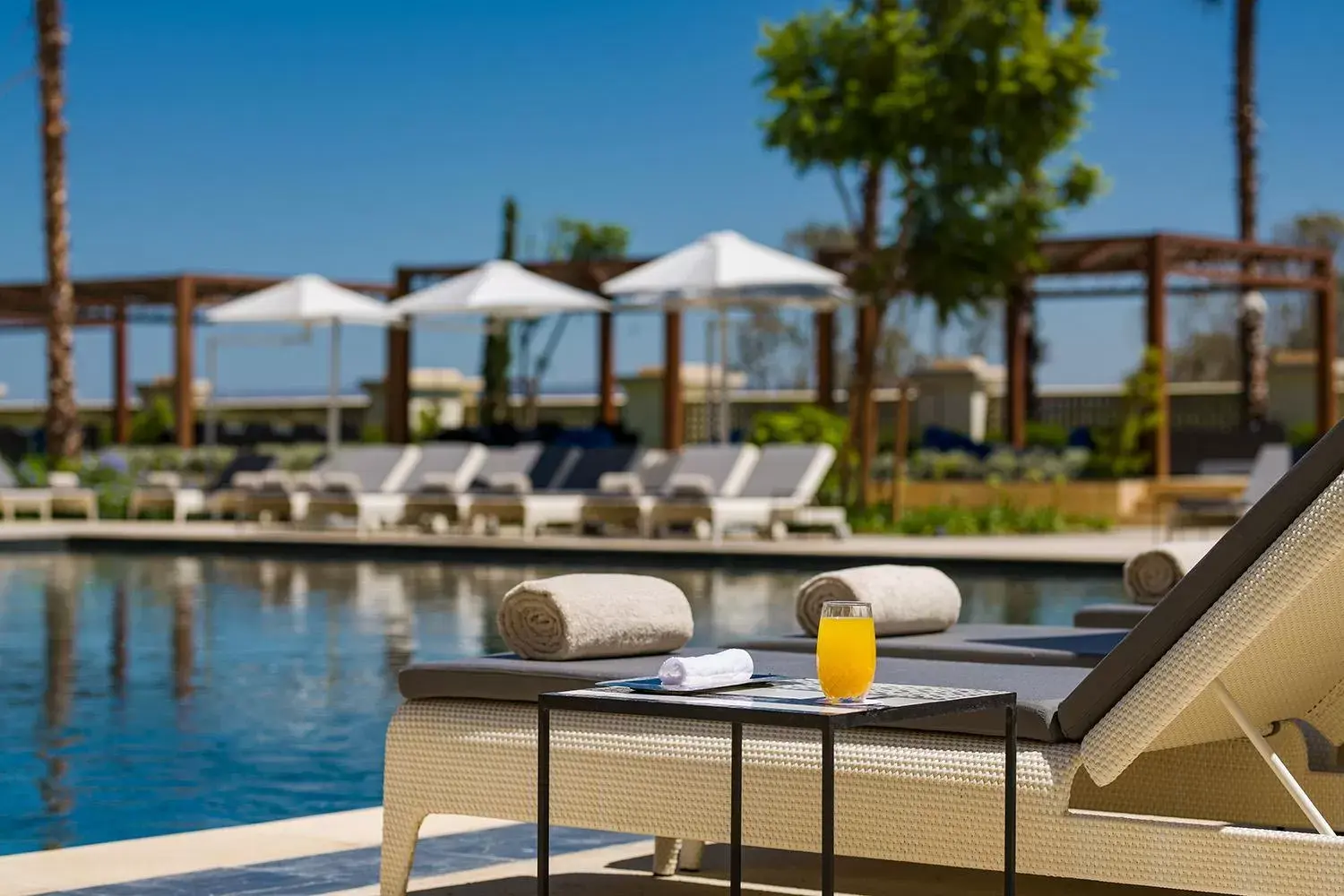 Swimming Pool in Fairmont Tazi Palace Tangier