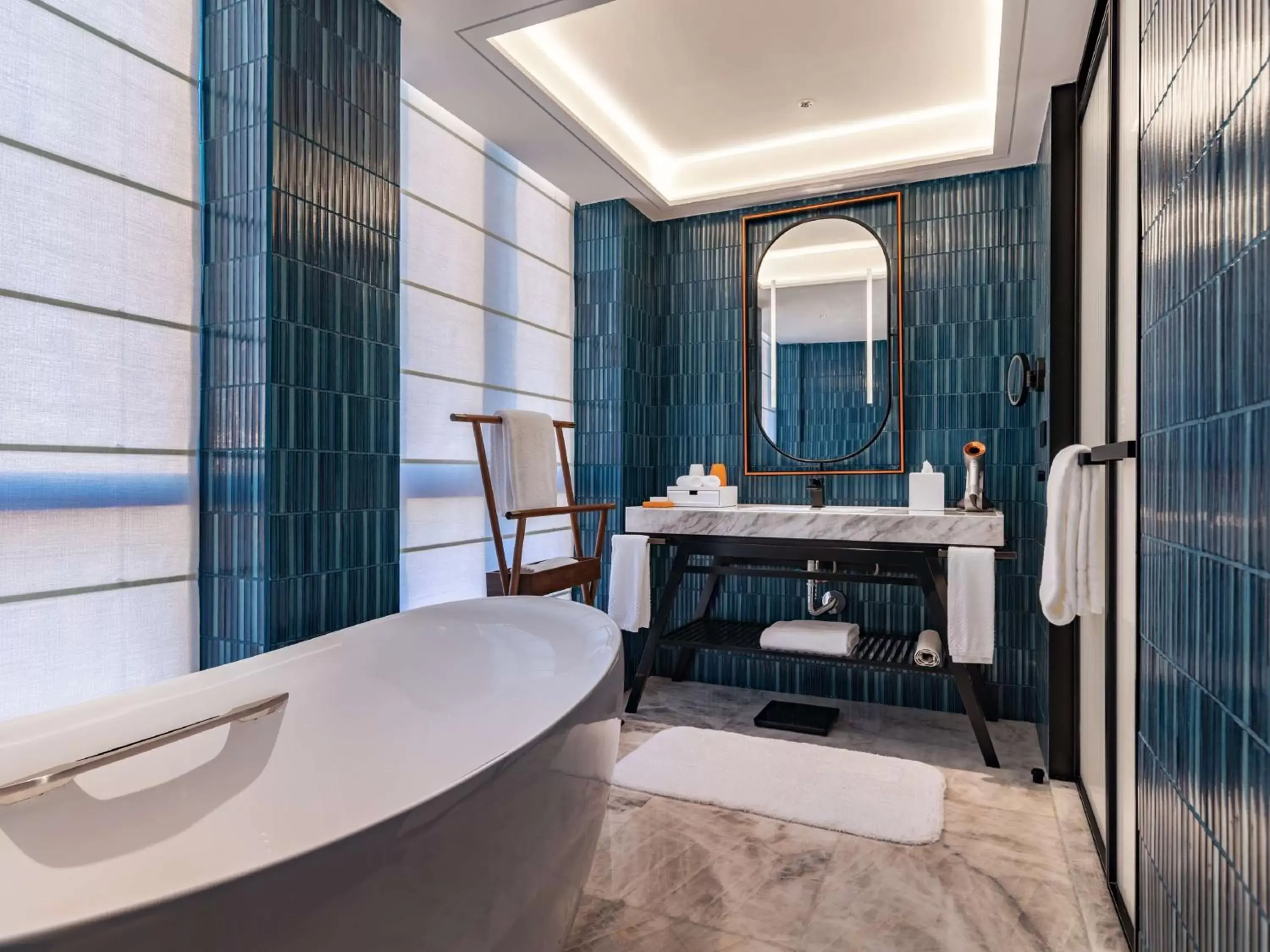 Bathroom in Canopy by Hilton Hangzhou West Lake