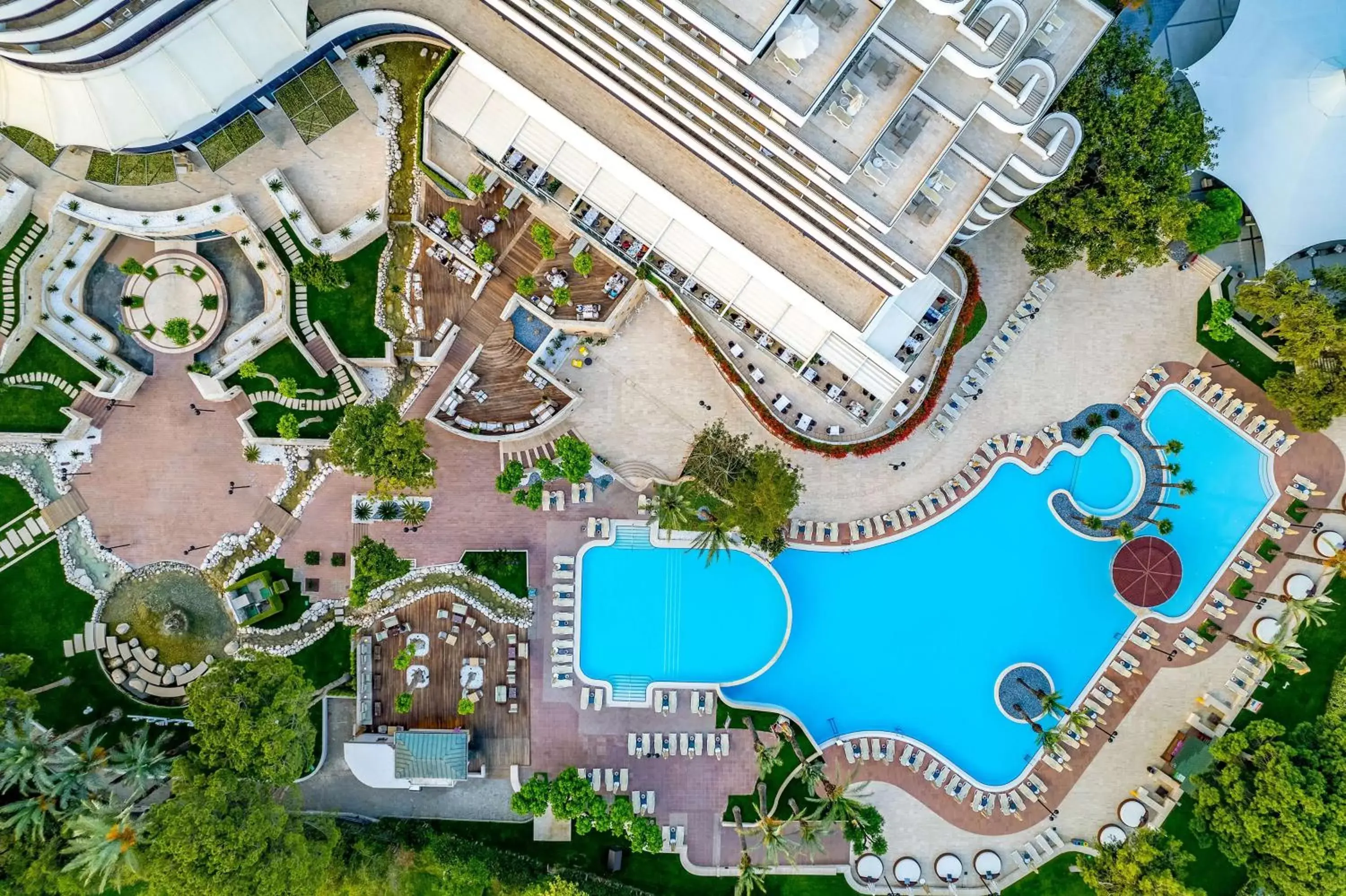 Property building, Bird's-eye View in Rixos Downtown Antalya All Inclusive - The Land of Legends Access