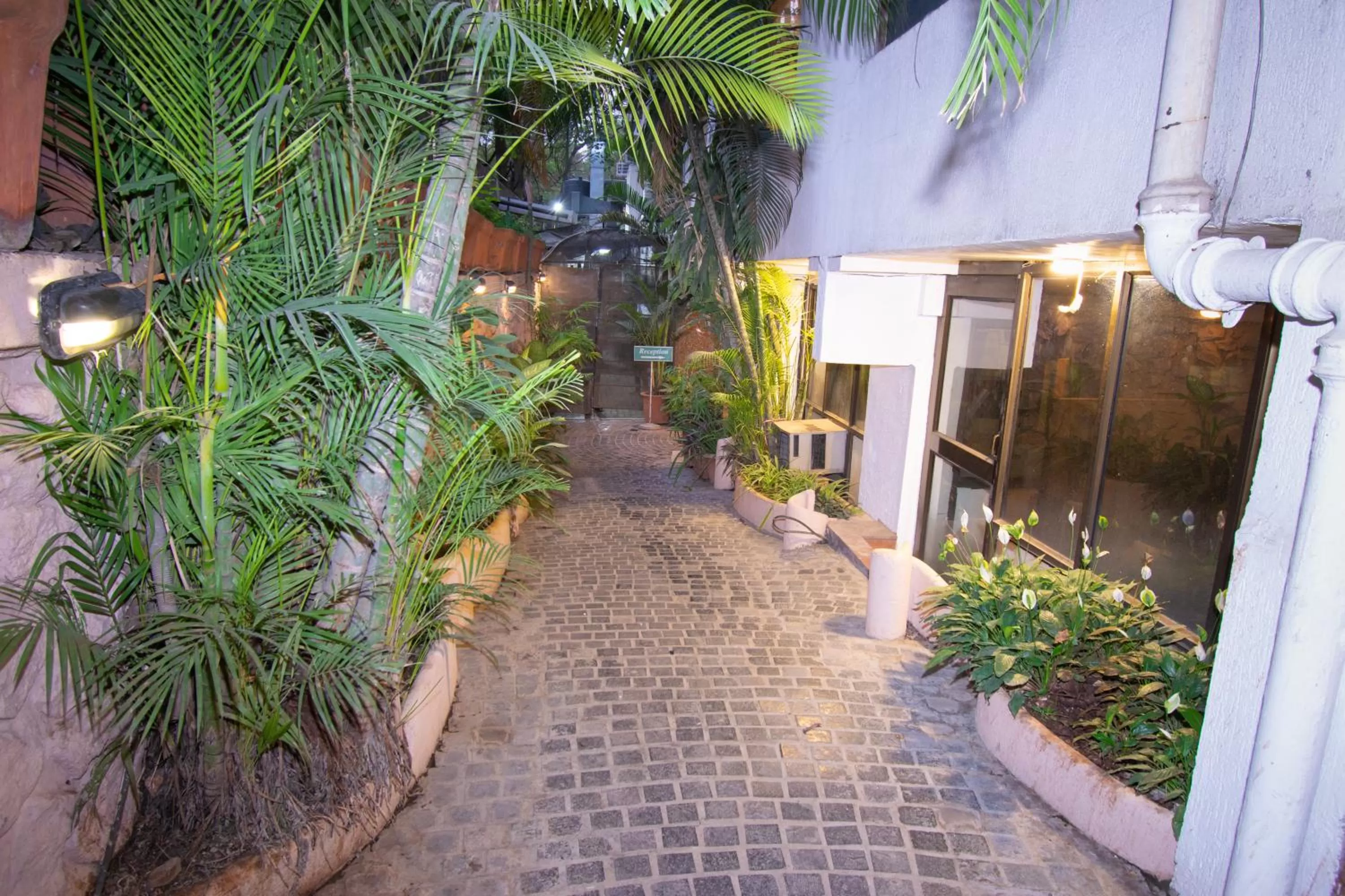 Facade/entrance in Octave Bund Garden