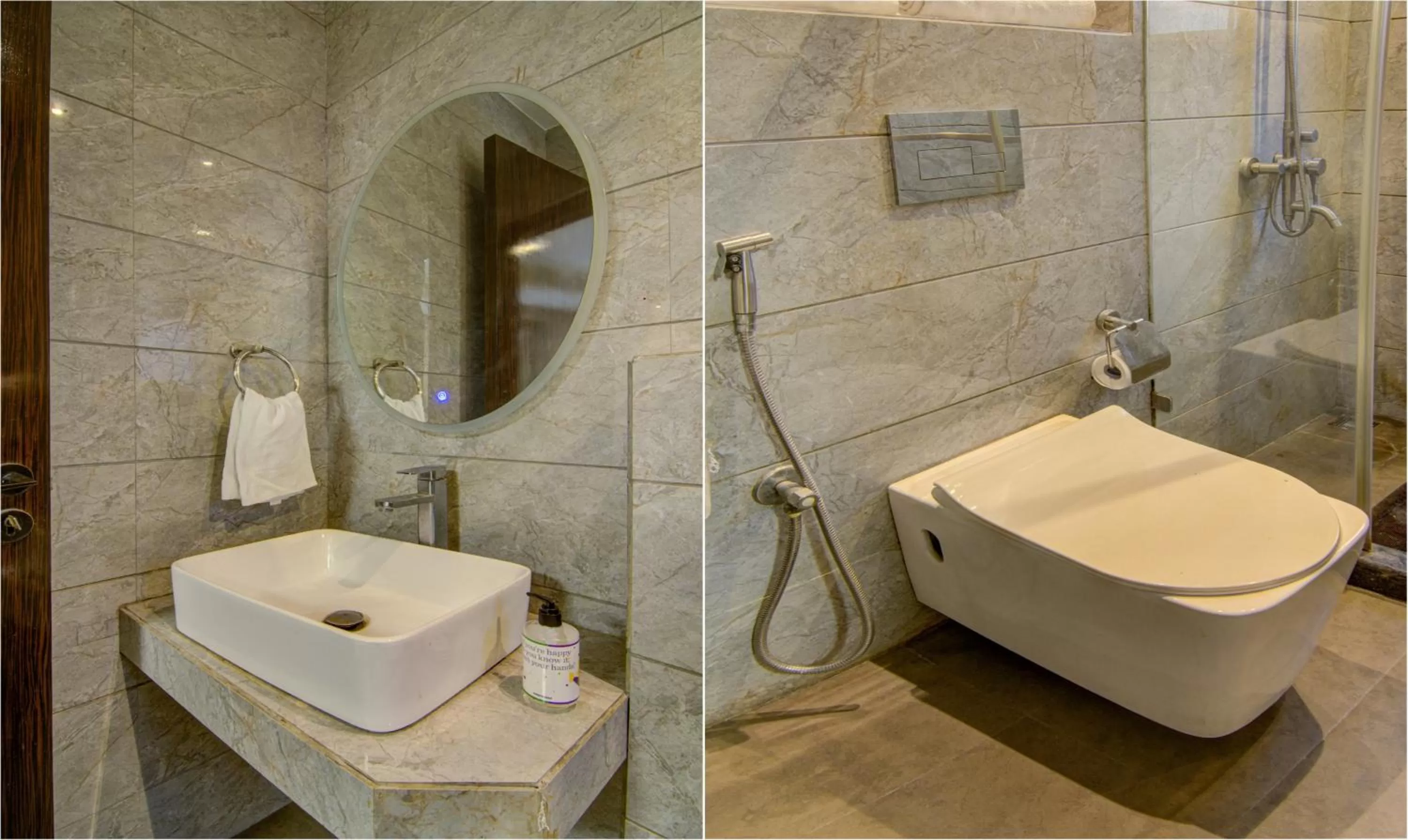 Bathroom in Treebo Trend Krish Residency