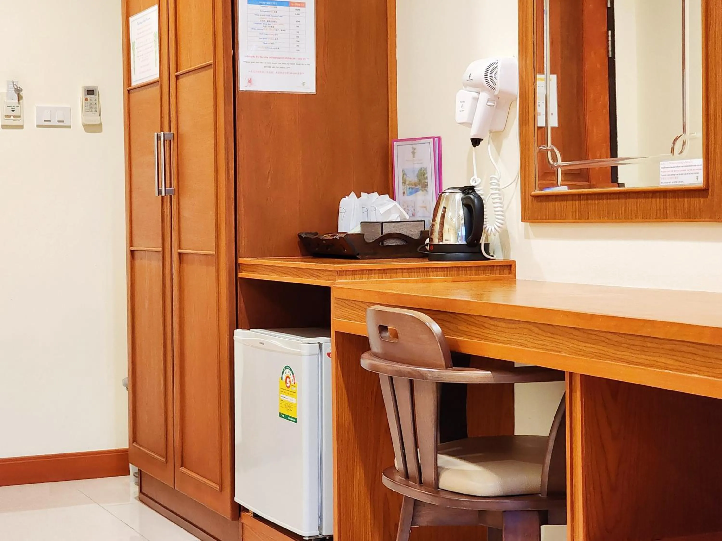 Seating area in Phaithong Sotel Resort