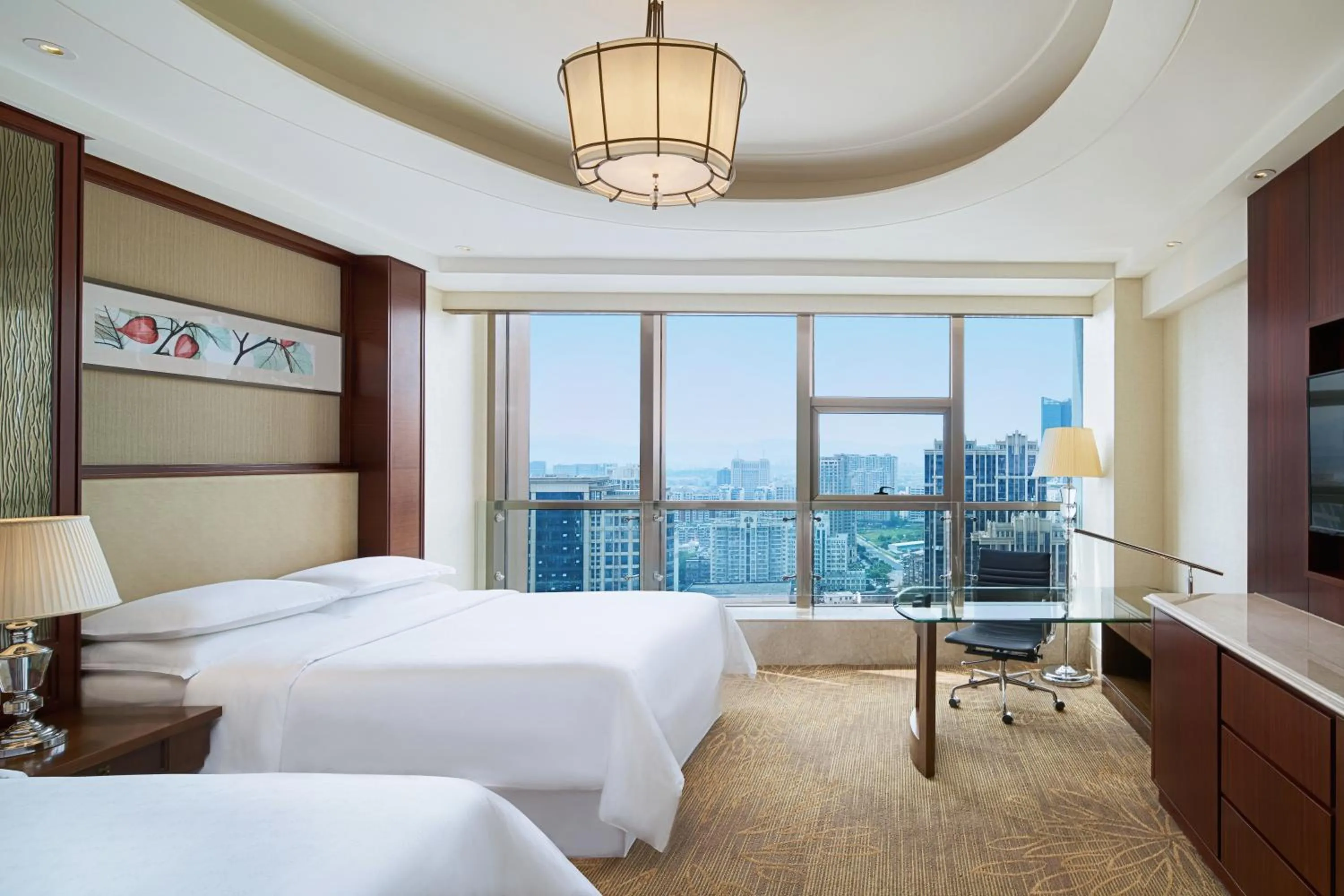 Natural landscape, Bed in Sheraton Nanchang Hotel