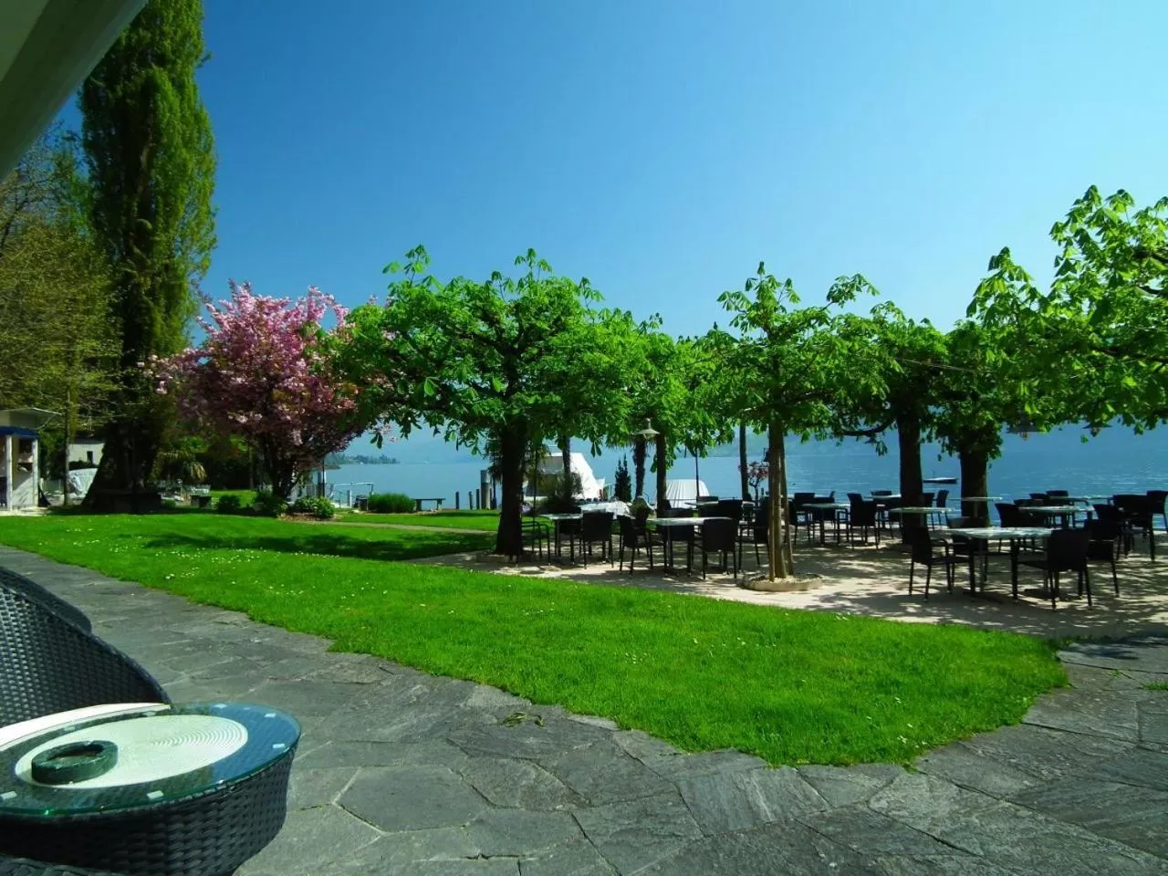 Garden in Seehotel Pilatus