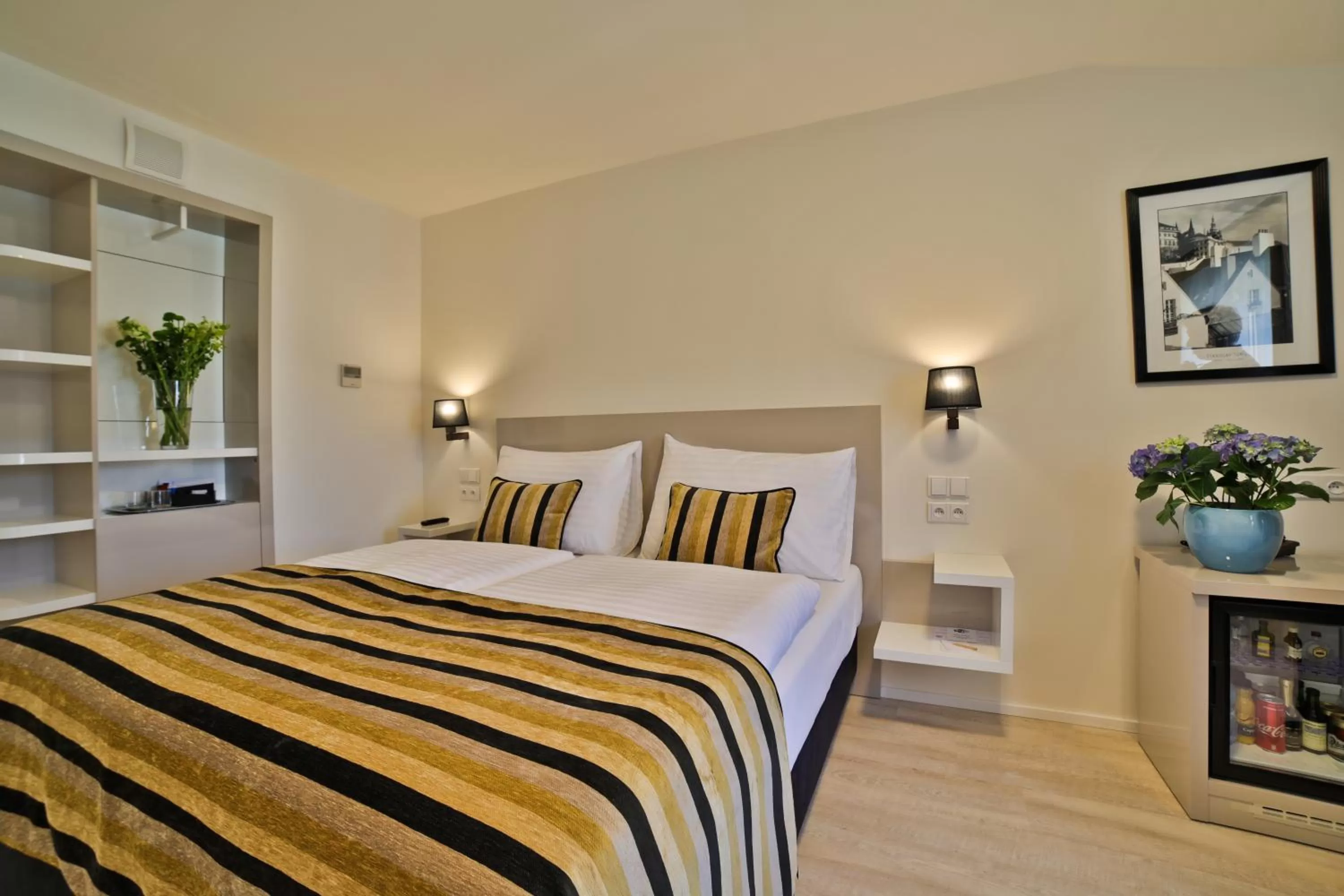 Photo of the whole room, Bed in Hotel Ariston Prague