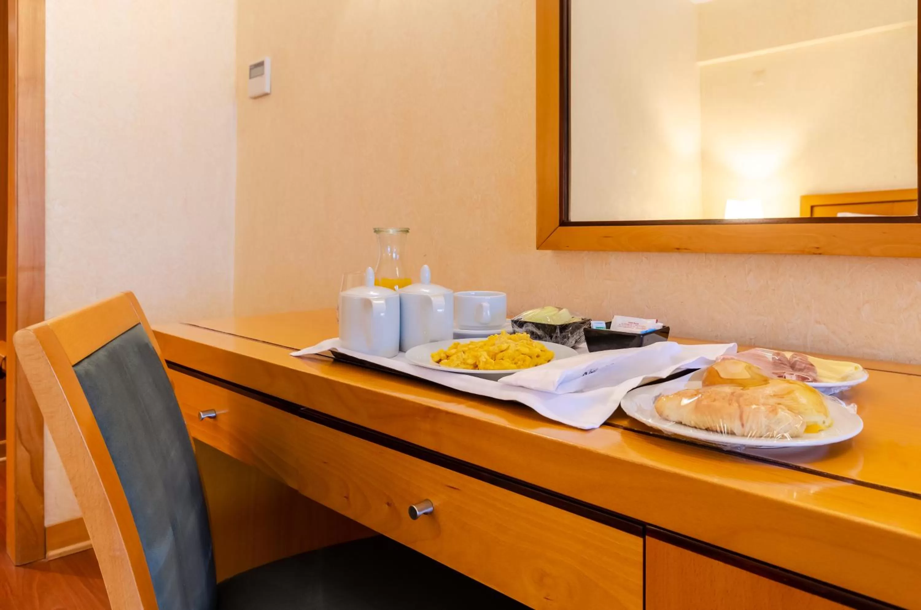 Food close-up in Hotel Roma