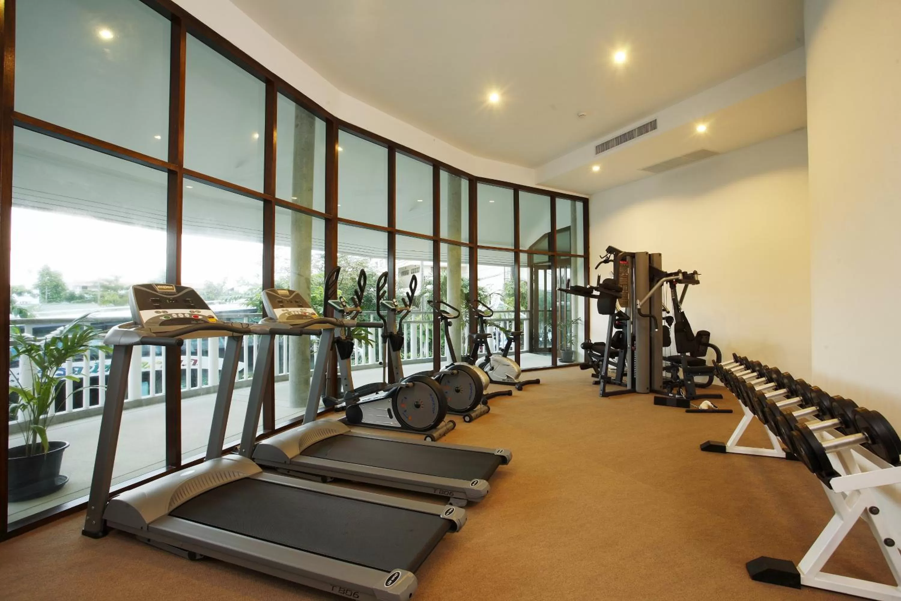 Fitness centre/facilities in Peace Laguna Resort & Spa