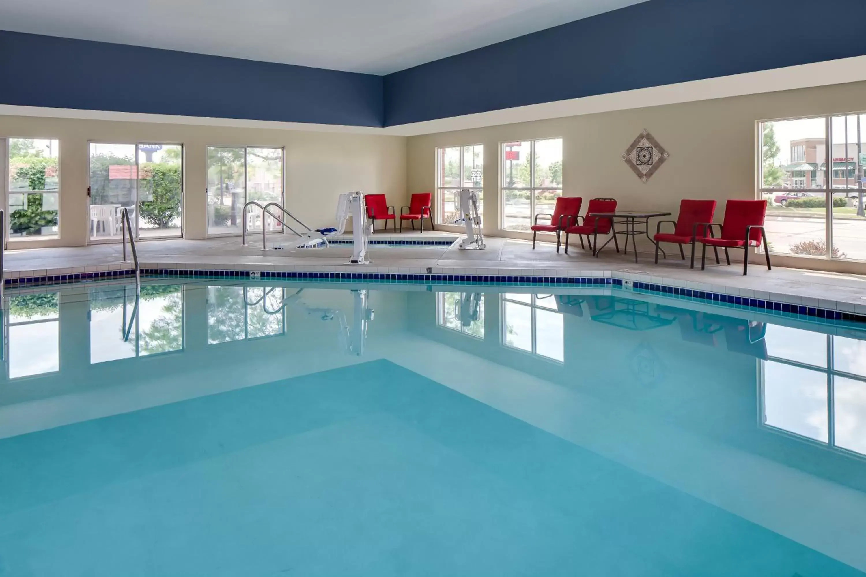 Swimming Pool in Super 8 by Wyndham Menomonie WI