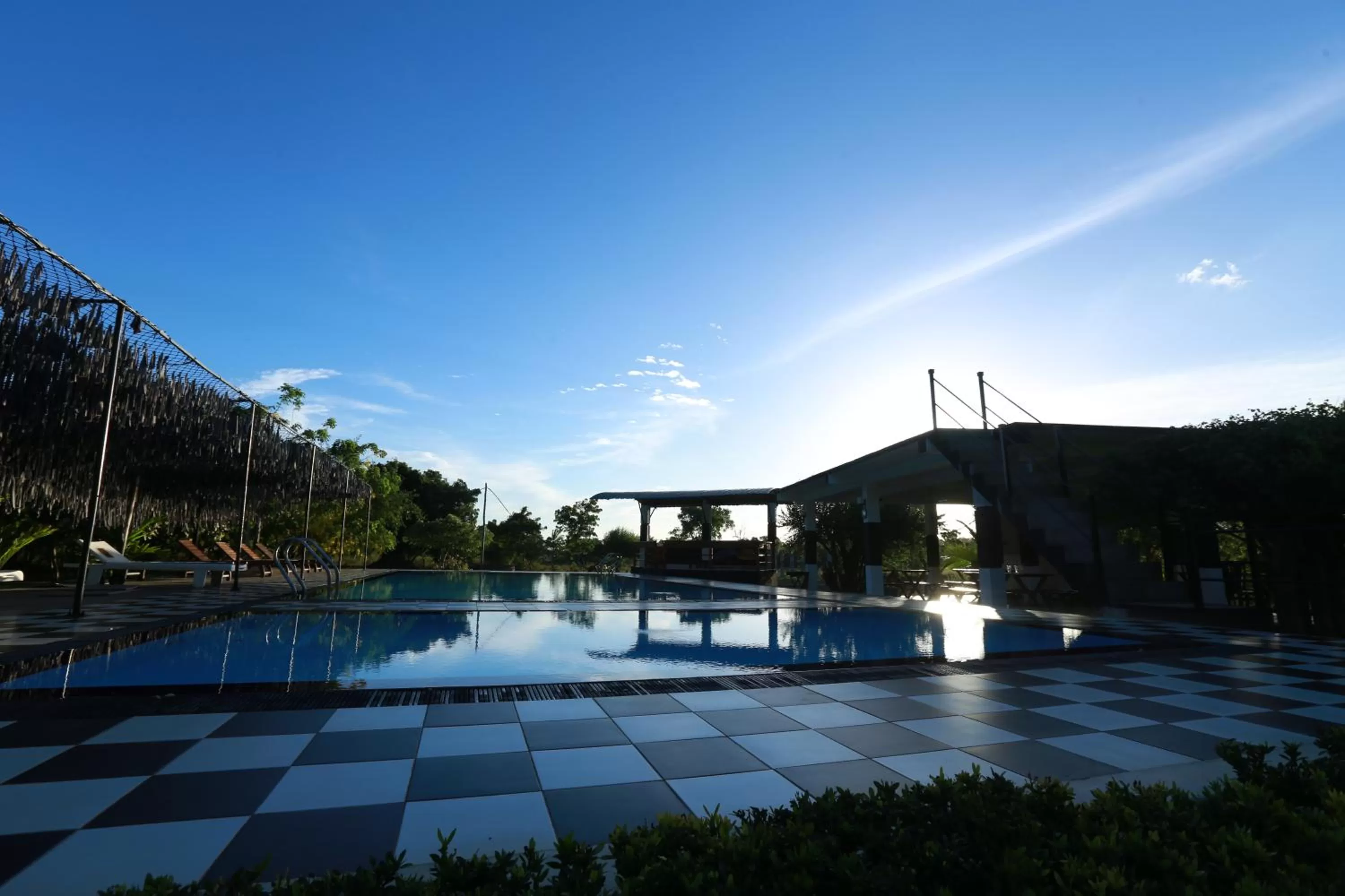 Sunset in Eco Hotel Black & White - Anuradhapura