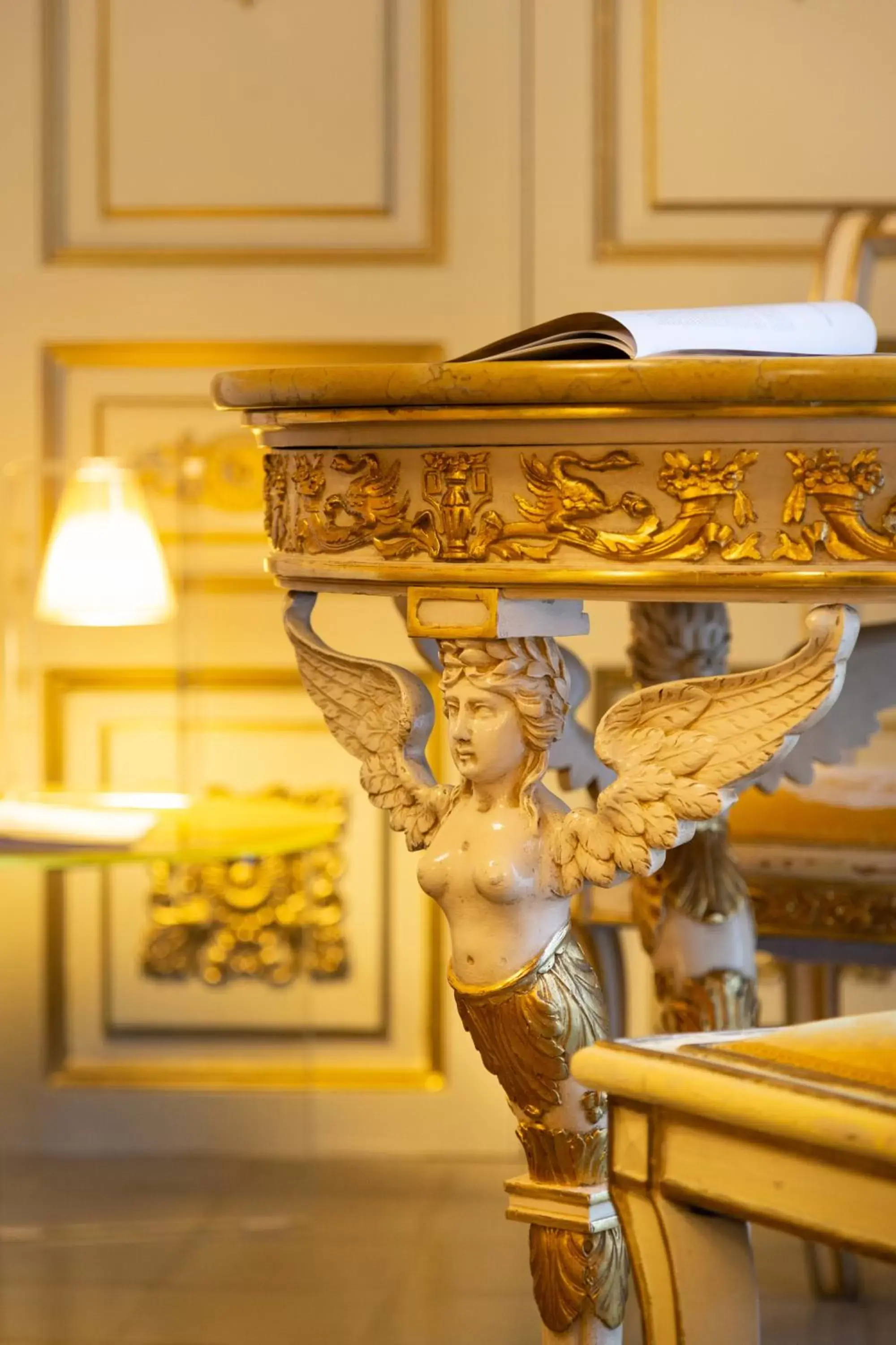 Decorative detail in Palazzo Marletta Luxury House Hotel