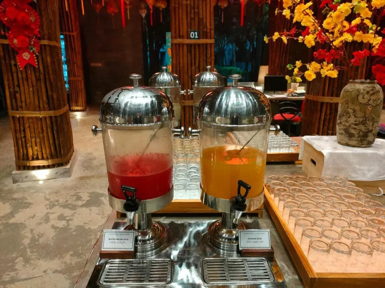 Buffet breakfast in Wyndham Grand Vedana Ninh Binh Resort