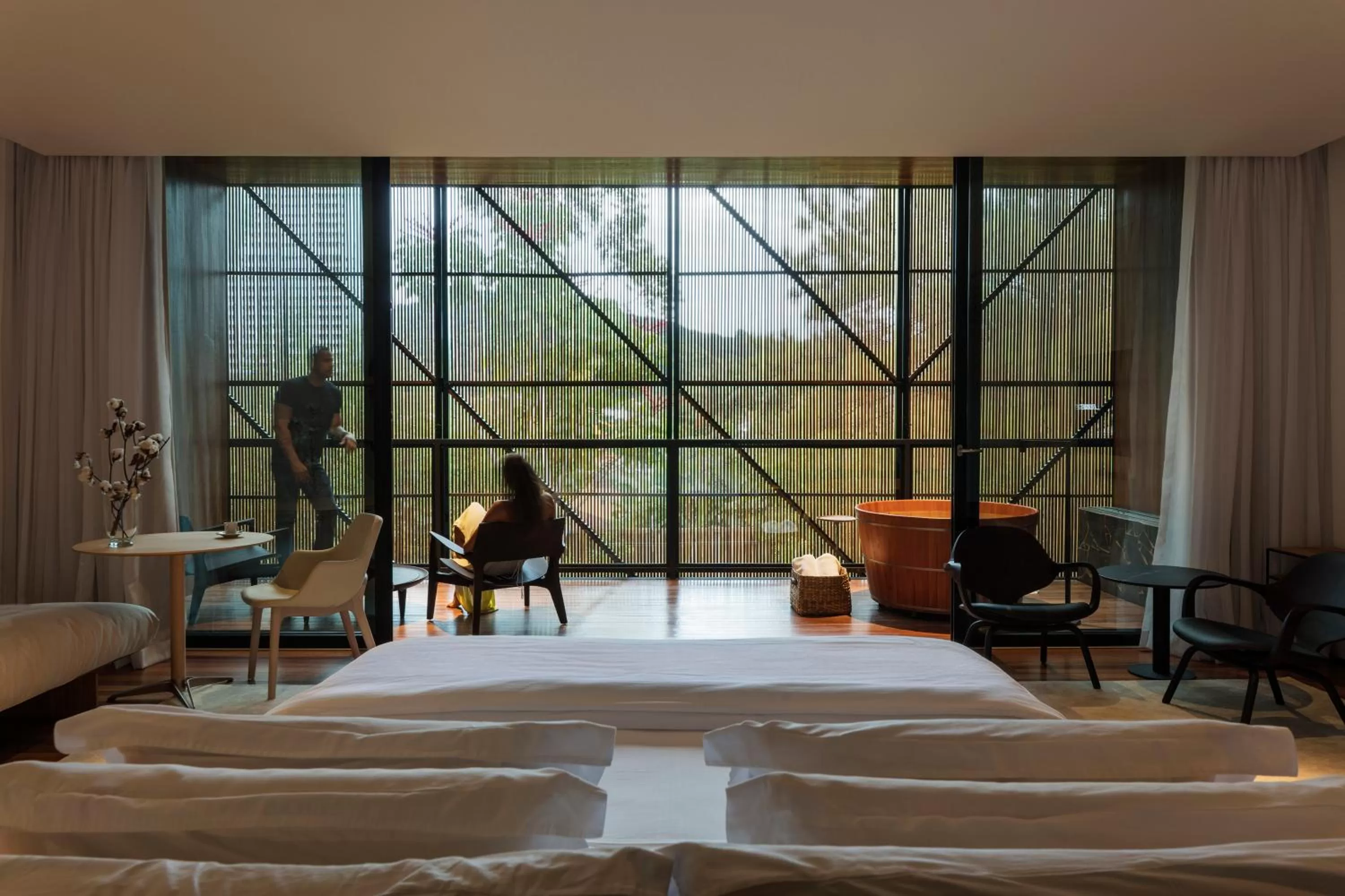 Bed in Felissimo Exclusive Hotel