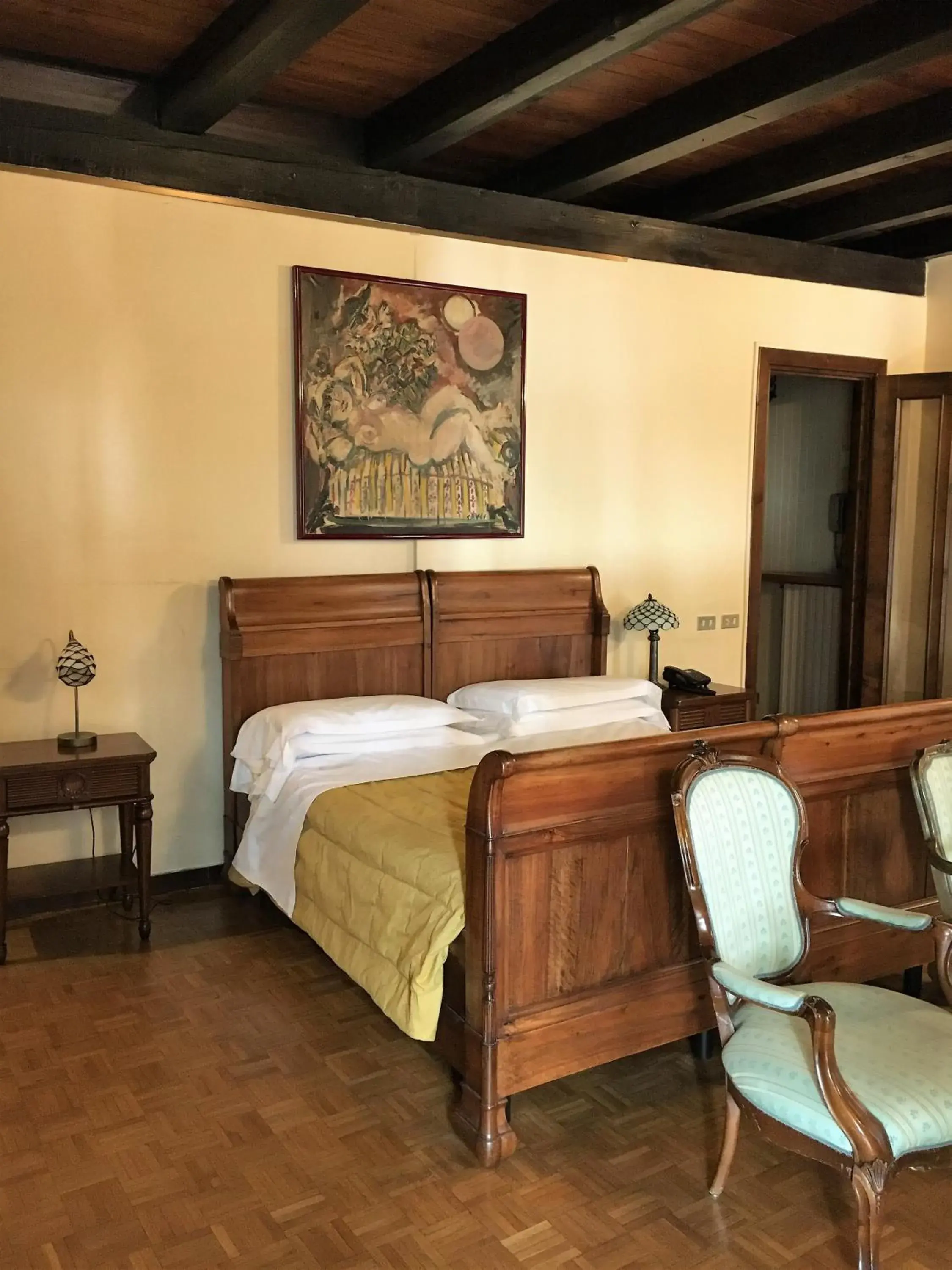 Bedroom, Bed in Boutique Hotel Scalzi - Adults Only