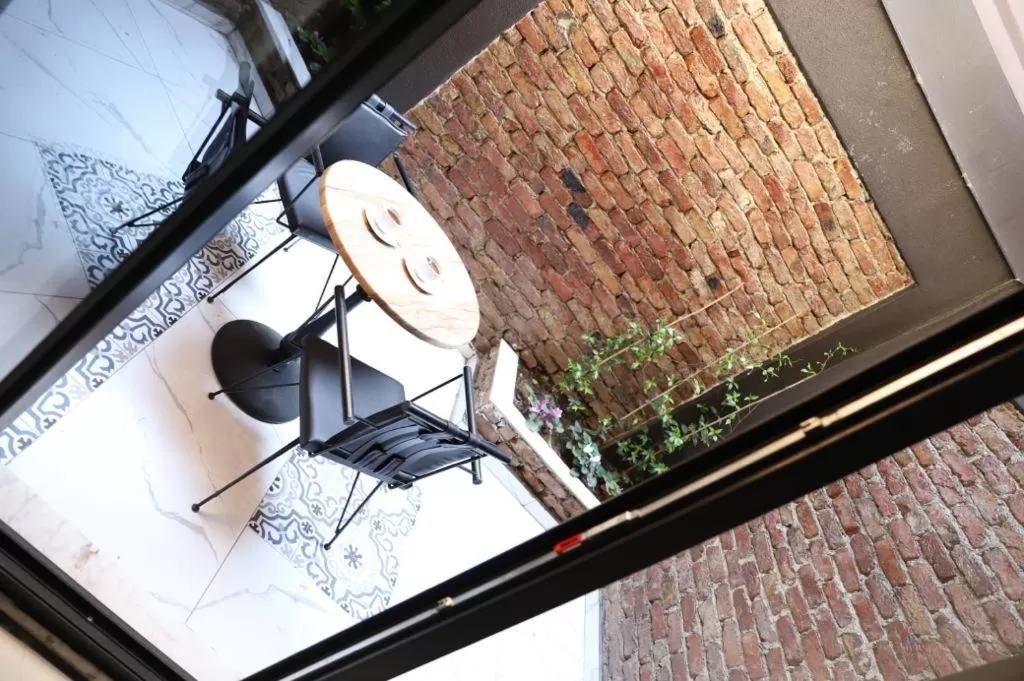 Seating area in Hotel Blue Ottoman