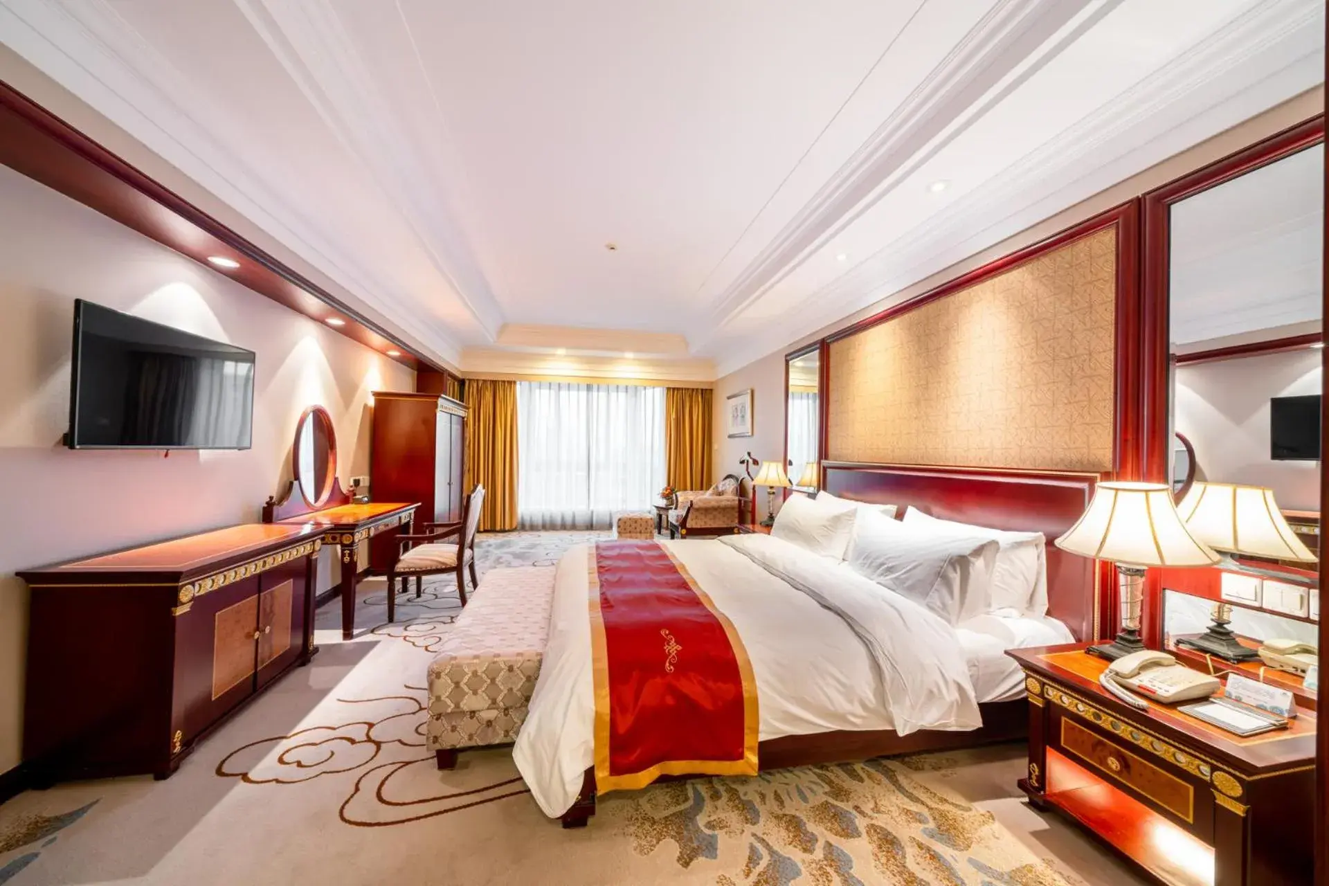 Bed in Maritim Hotel Taicang Garden