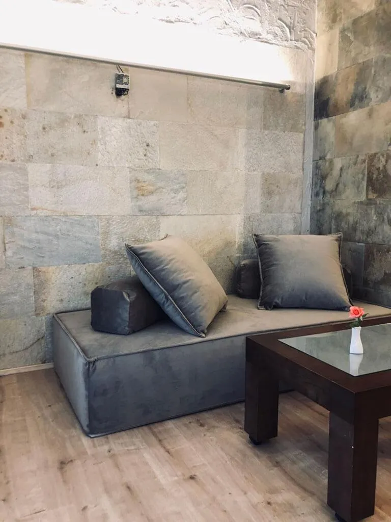 Seating area in Hotel Boutique Mas Passamaner