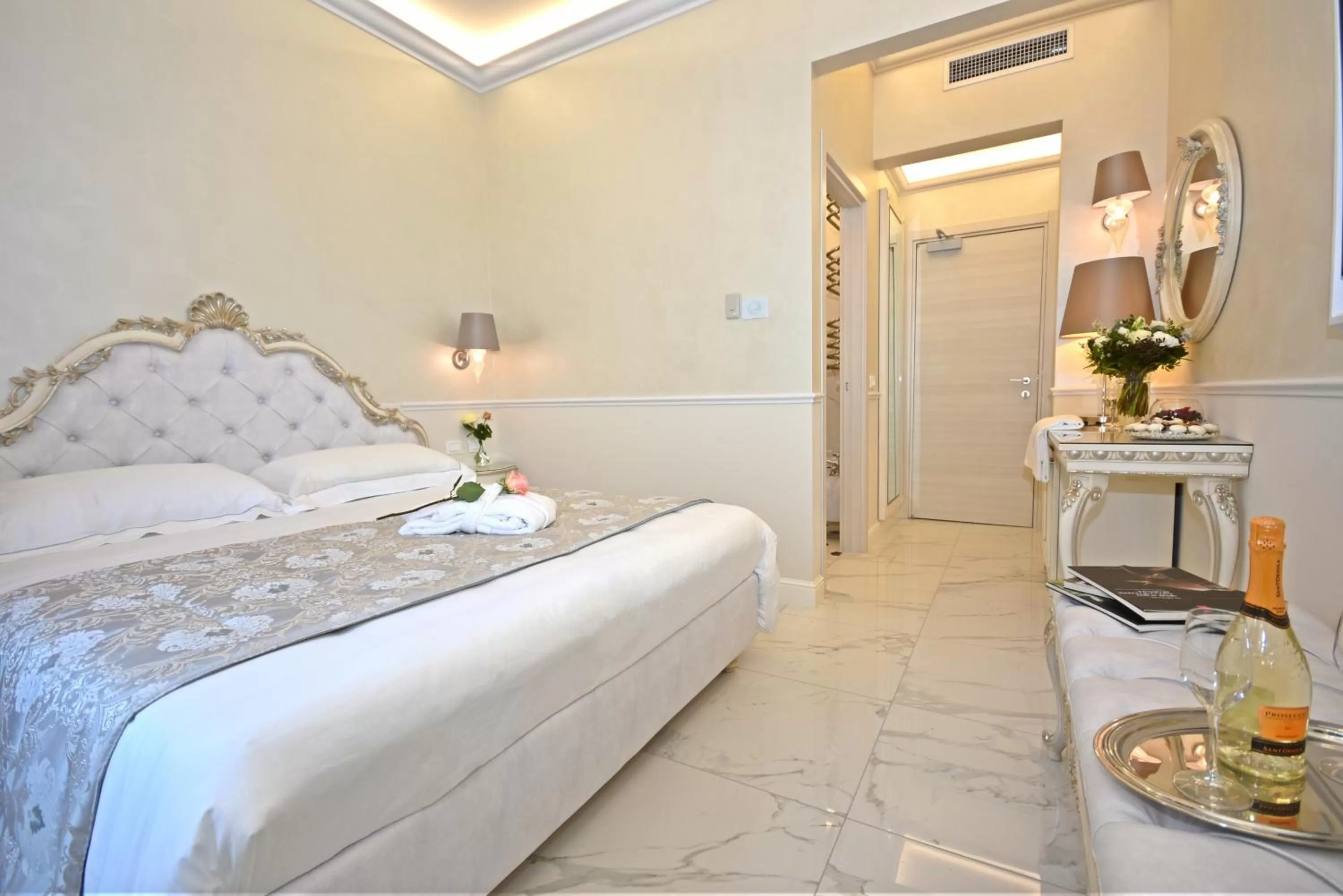 Bed in The Moon Boutique Hotel & Spa