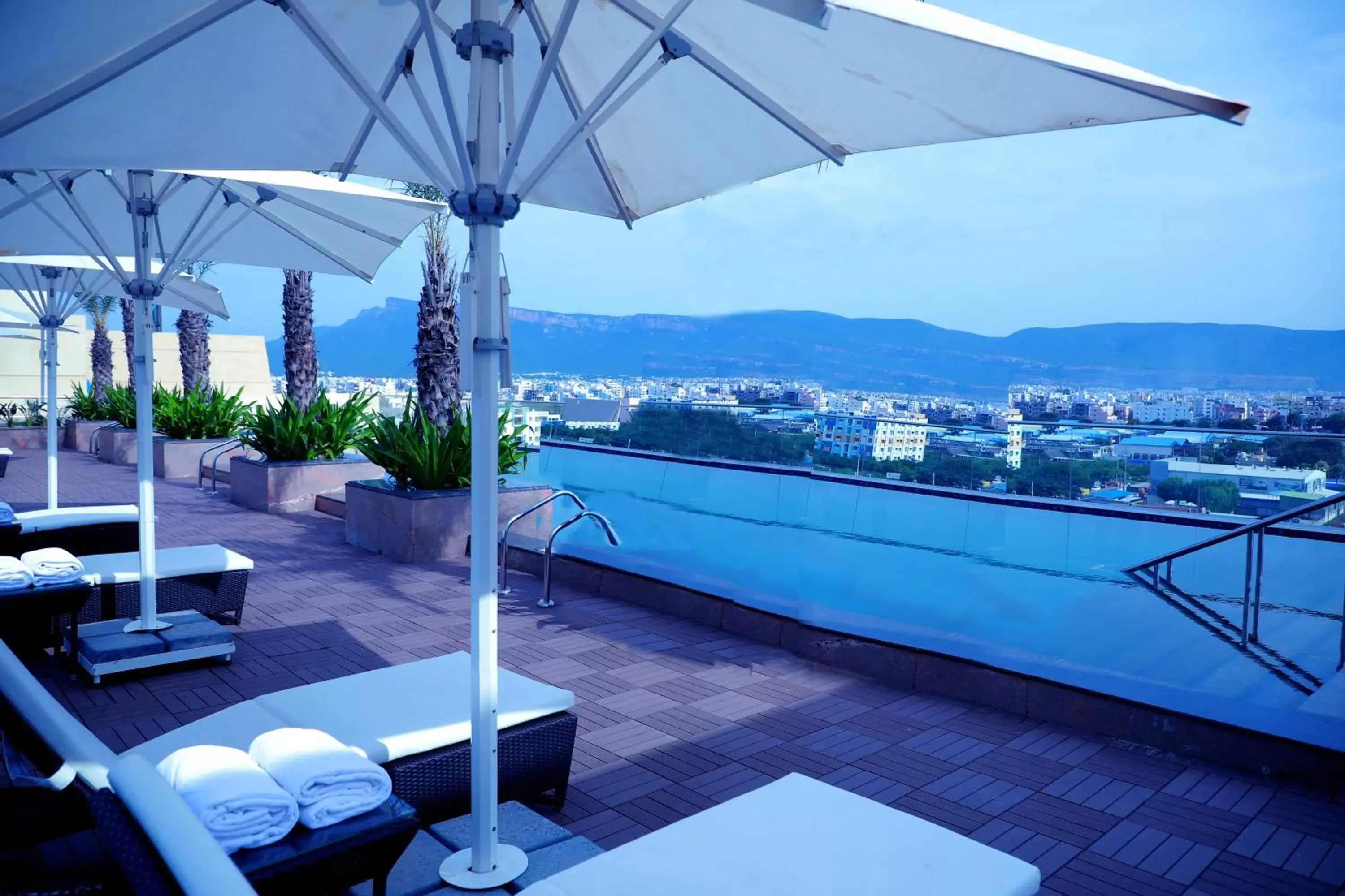 Swimming pool in Taj Tirupati Swimming pool in Taj Tirupati