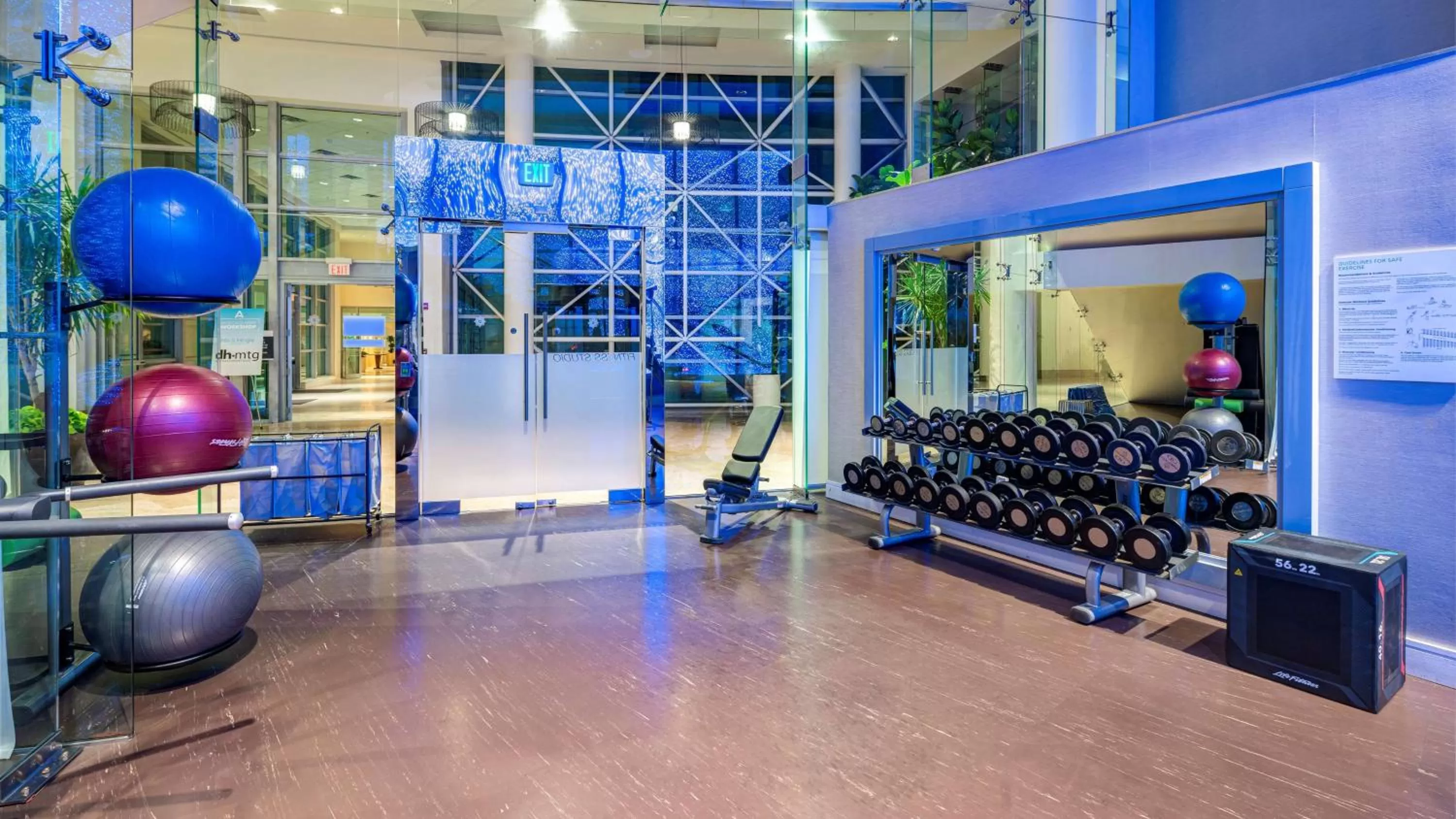 Fitness centre/facilities in The Diplomat Beach Resort Hollywood, Curio Collection by Hilton