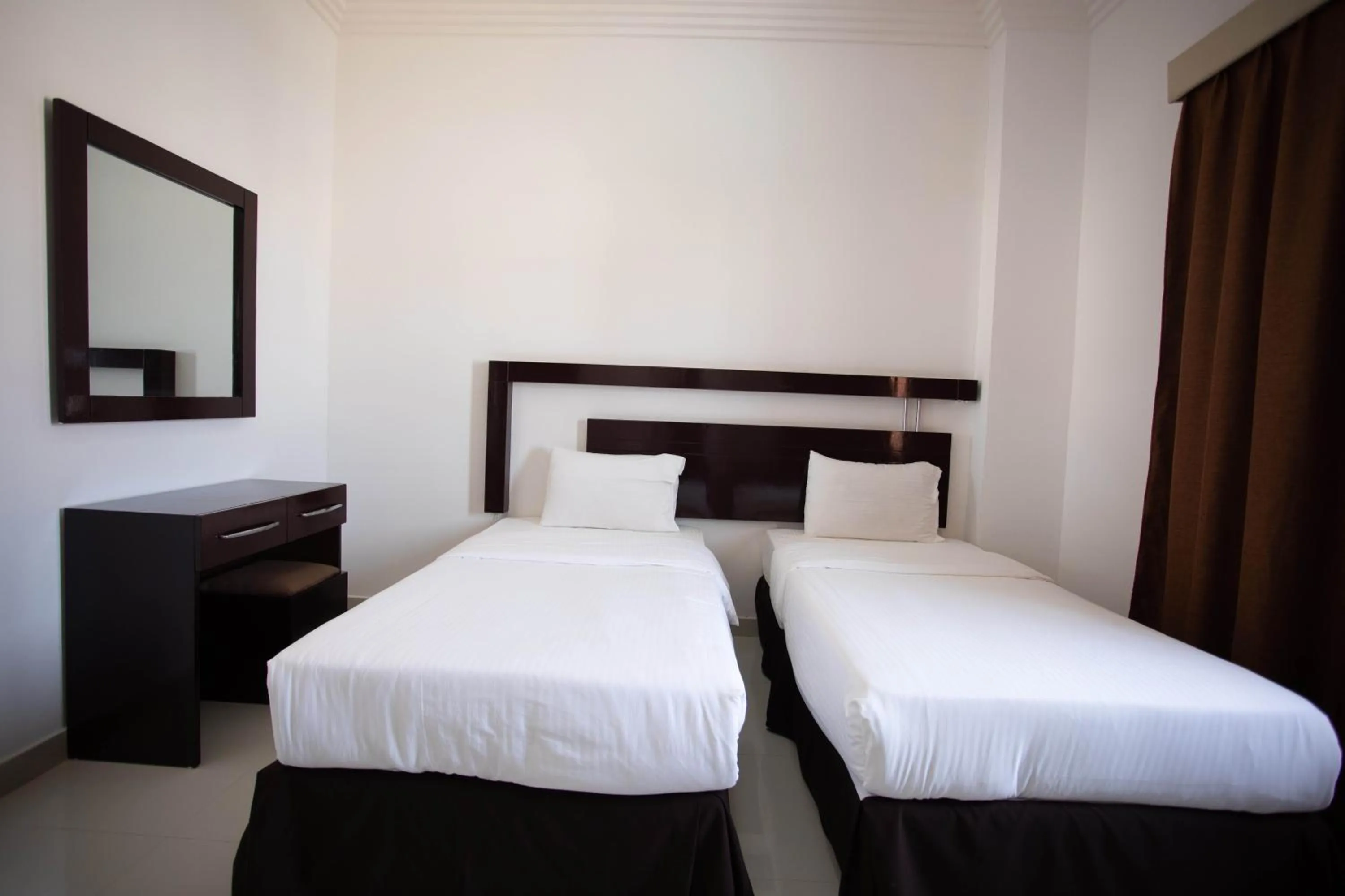 Bed in Star Emirates Furnished Apartment