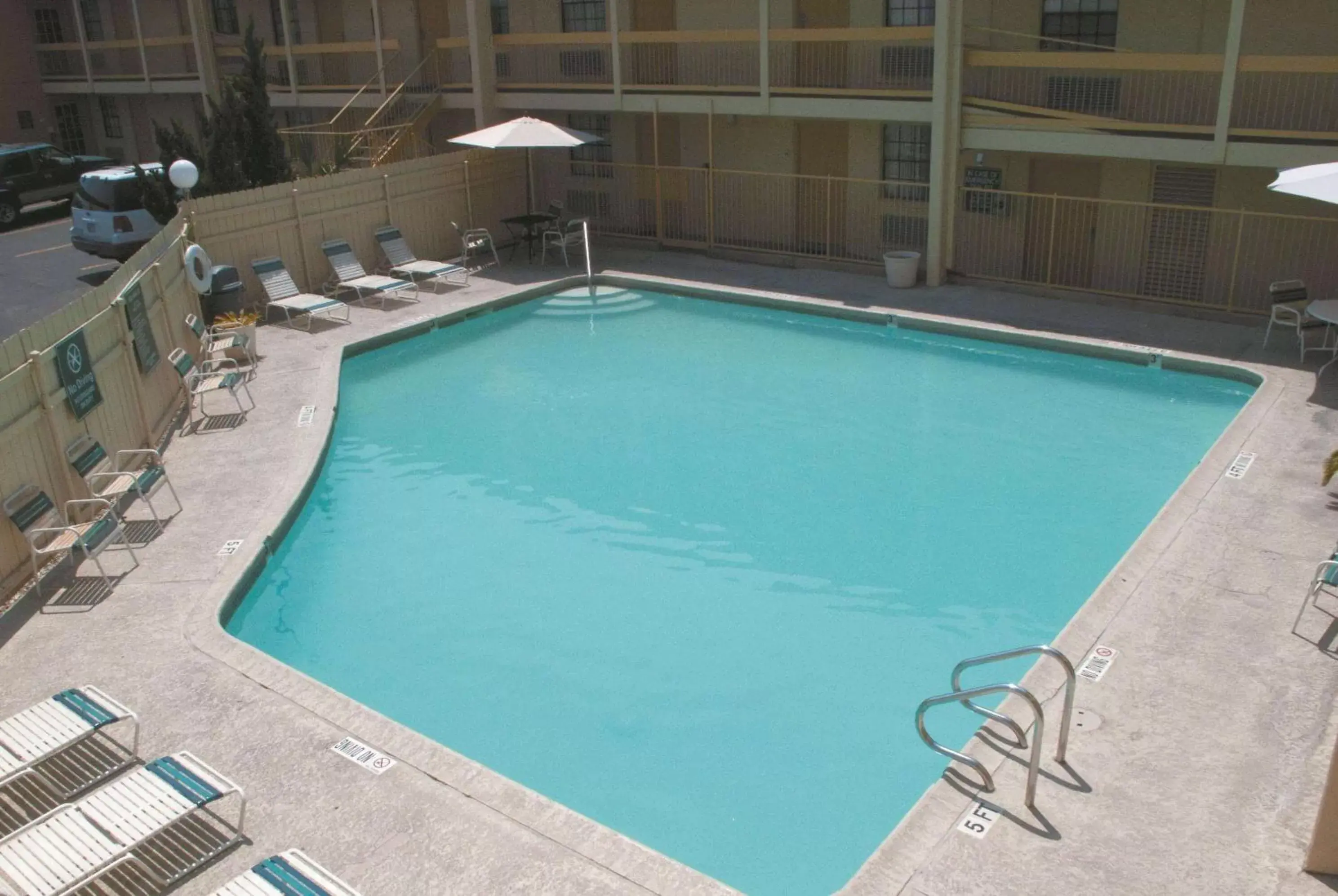 Pool View in La Quinta Inn by Wyndham Austin University Area