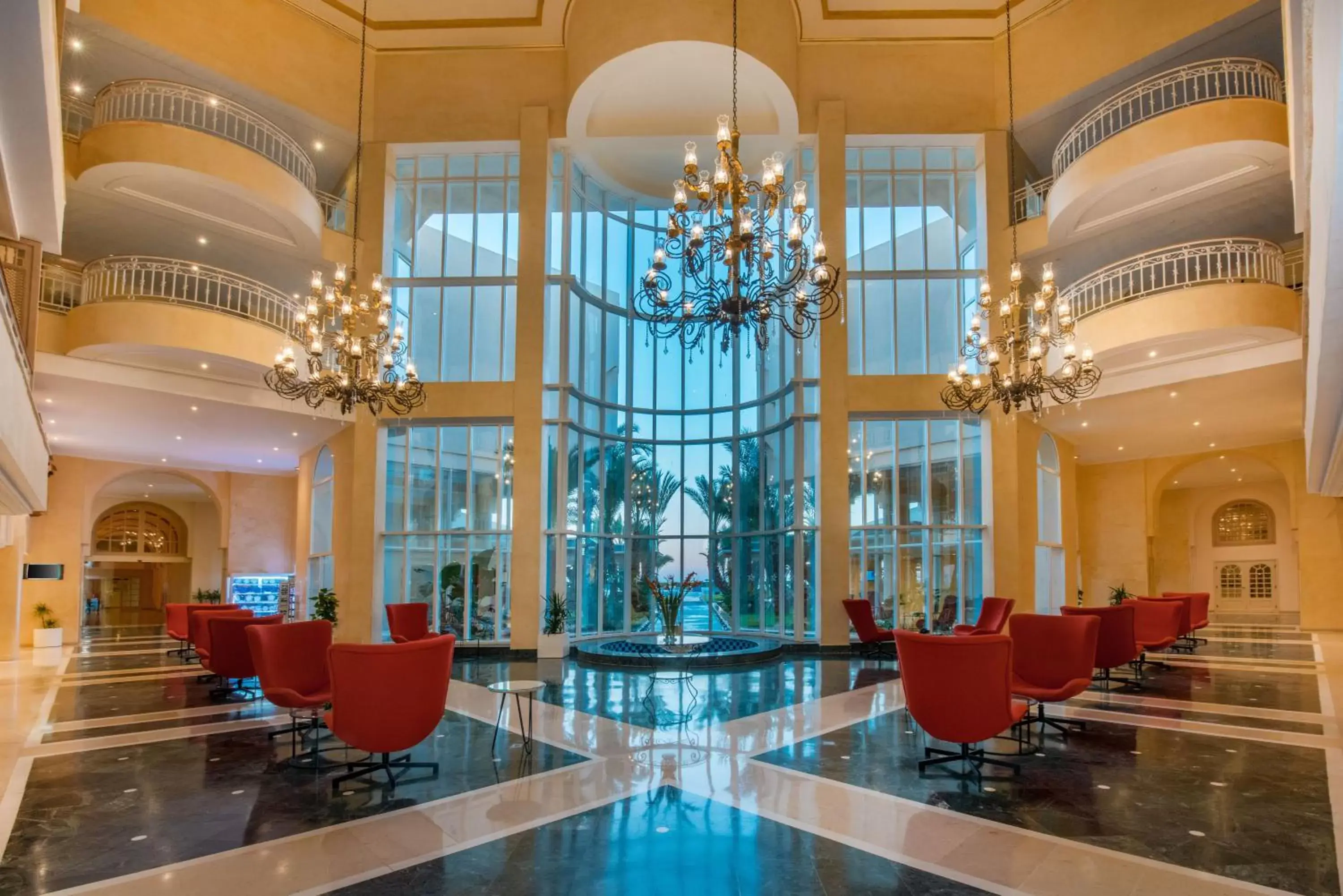 Lobby or reception in Iberostar Waves Averroes Lobby or reception in Iberostar Waves Averroes
