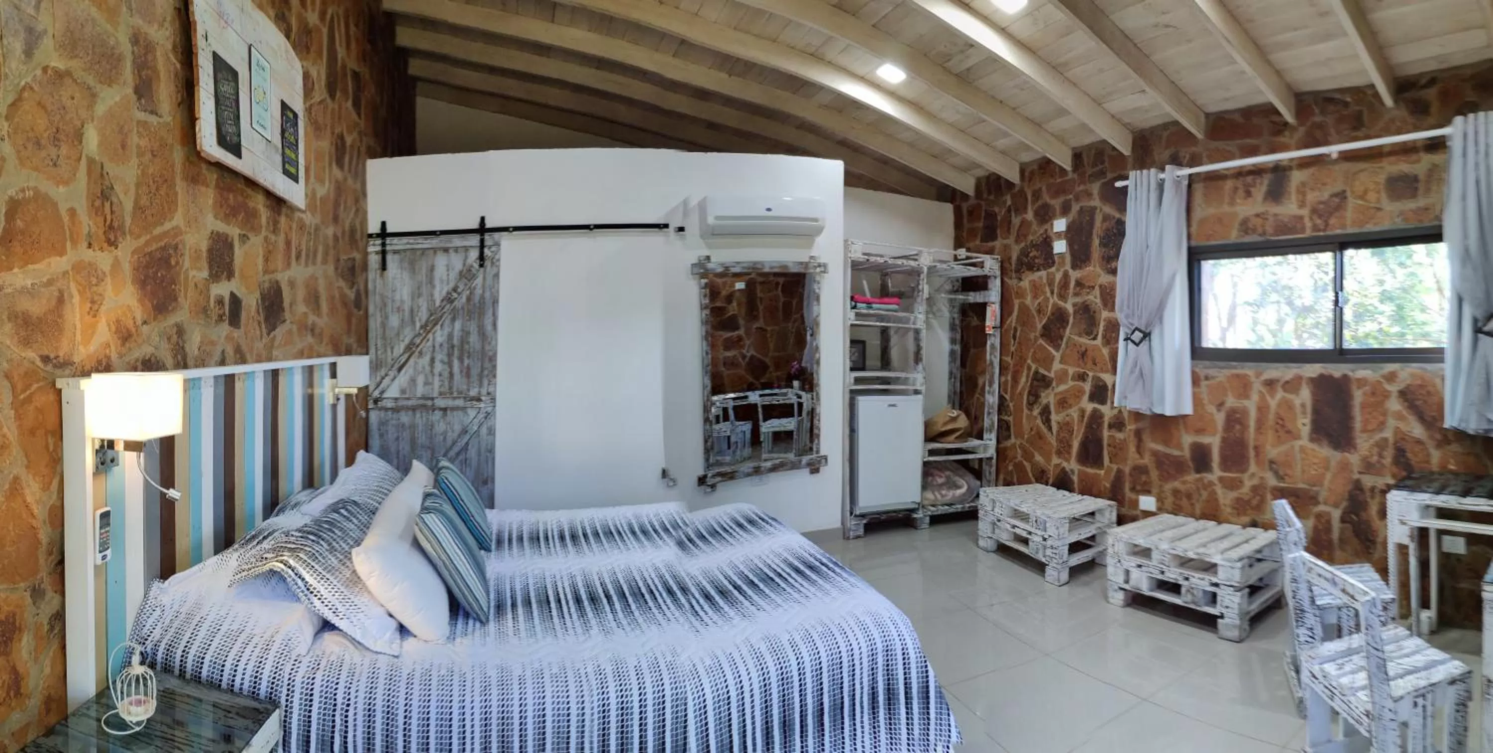 Bed in Posada 21 Oranges