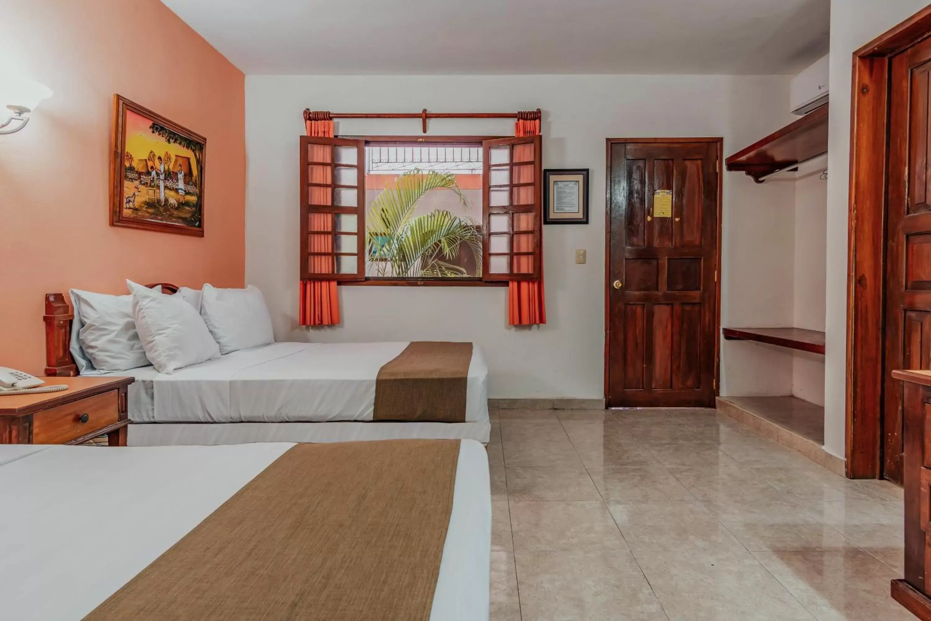Bedroom, Bed in Hotel Santa María Mérida
