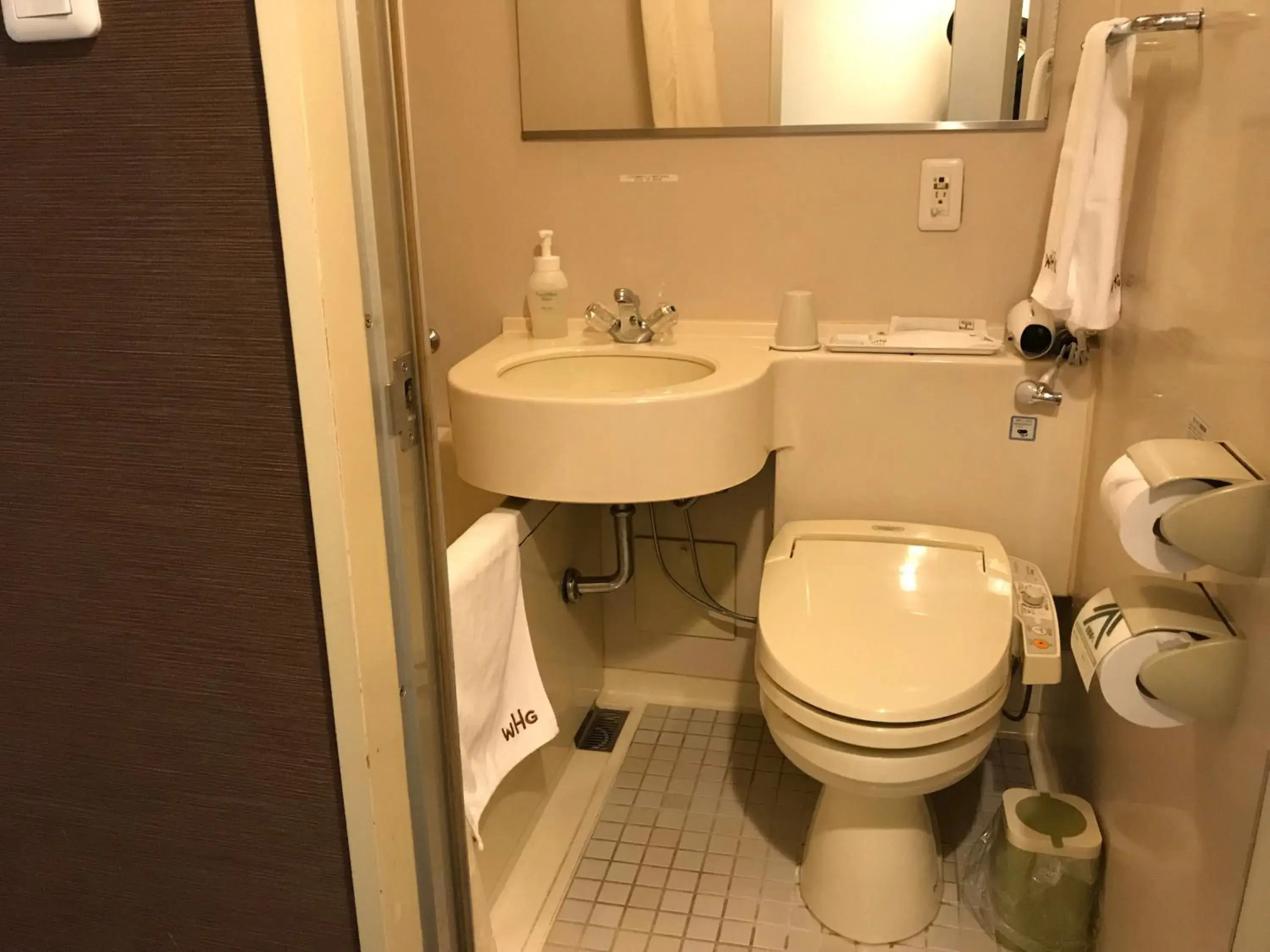 Bathroom in Koriyama Washington Hotel