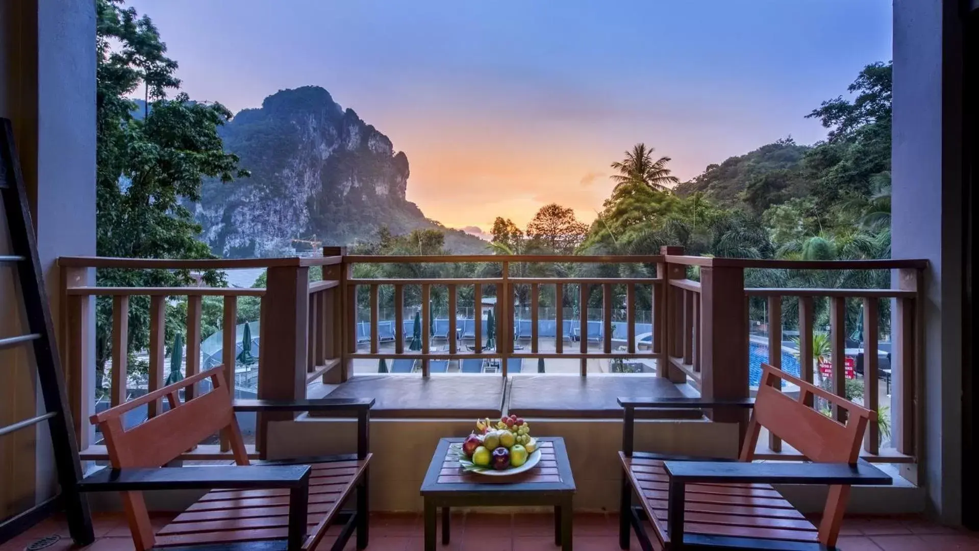 Sea view, Balcony/Terrace in Krabi Chada Resort - SHA Plus