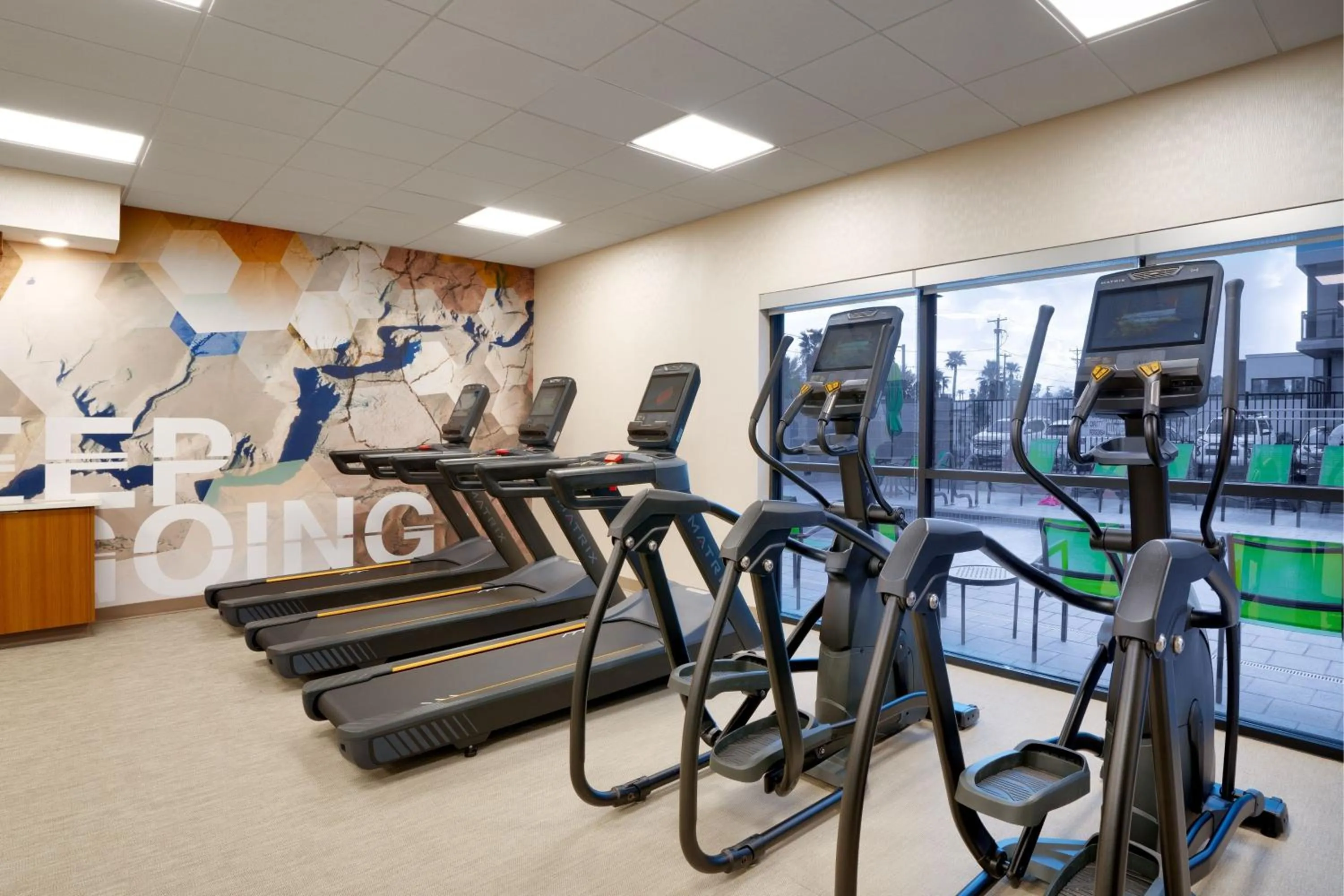 Fitness centre/facilities in SpringHill Suites by Marriott Phoenix Scottsdale