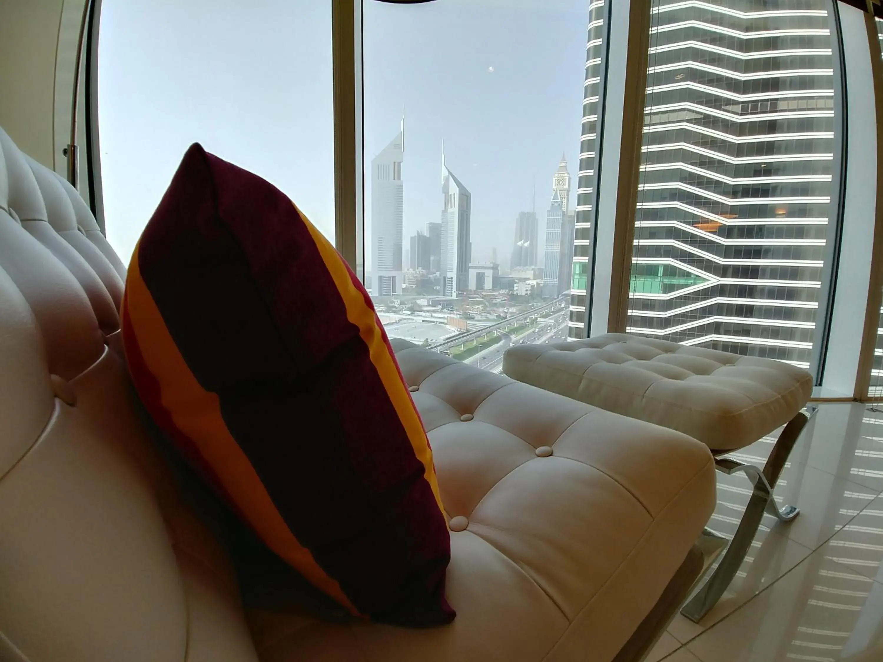 Street view, Seating Area in Ascott Park Place Dubai