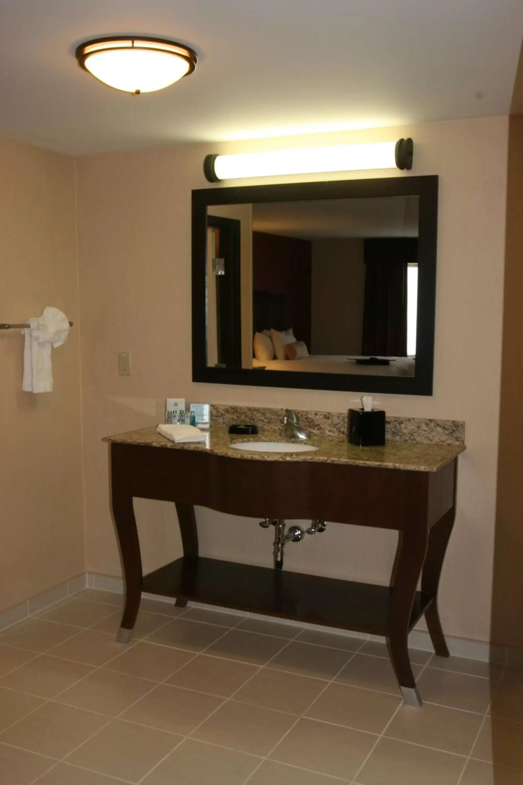 Bathroom, TV/Entertainment Center in Hampton Inn and Suites Peru
