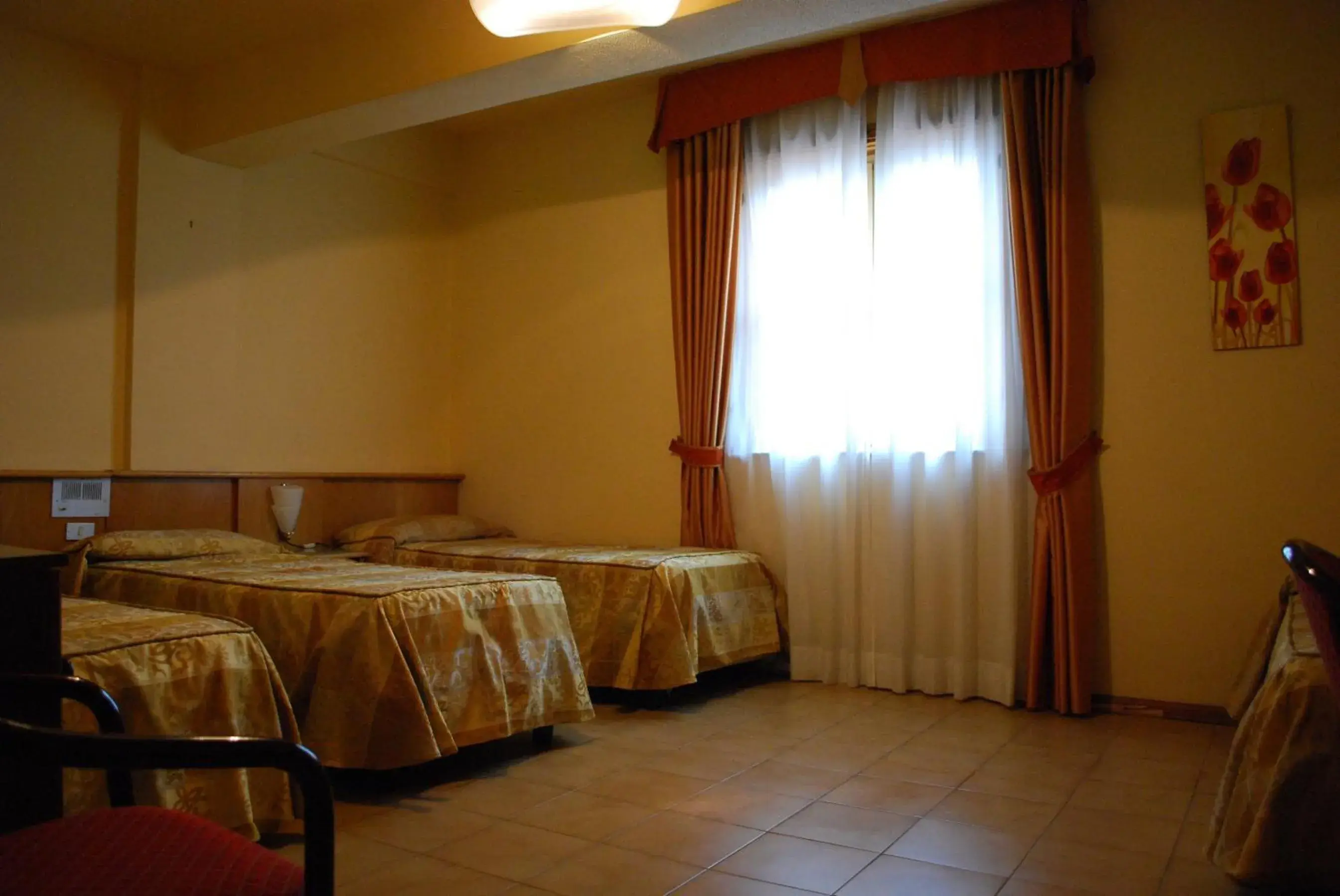 Bed in Hotel Tre Torri