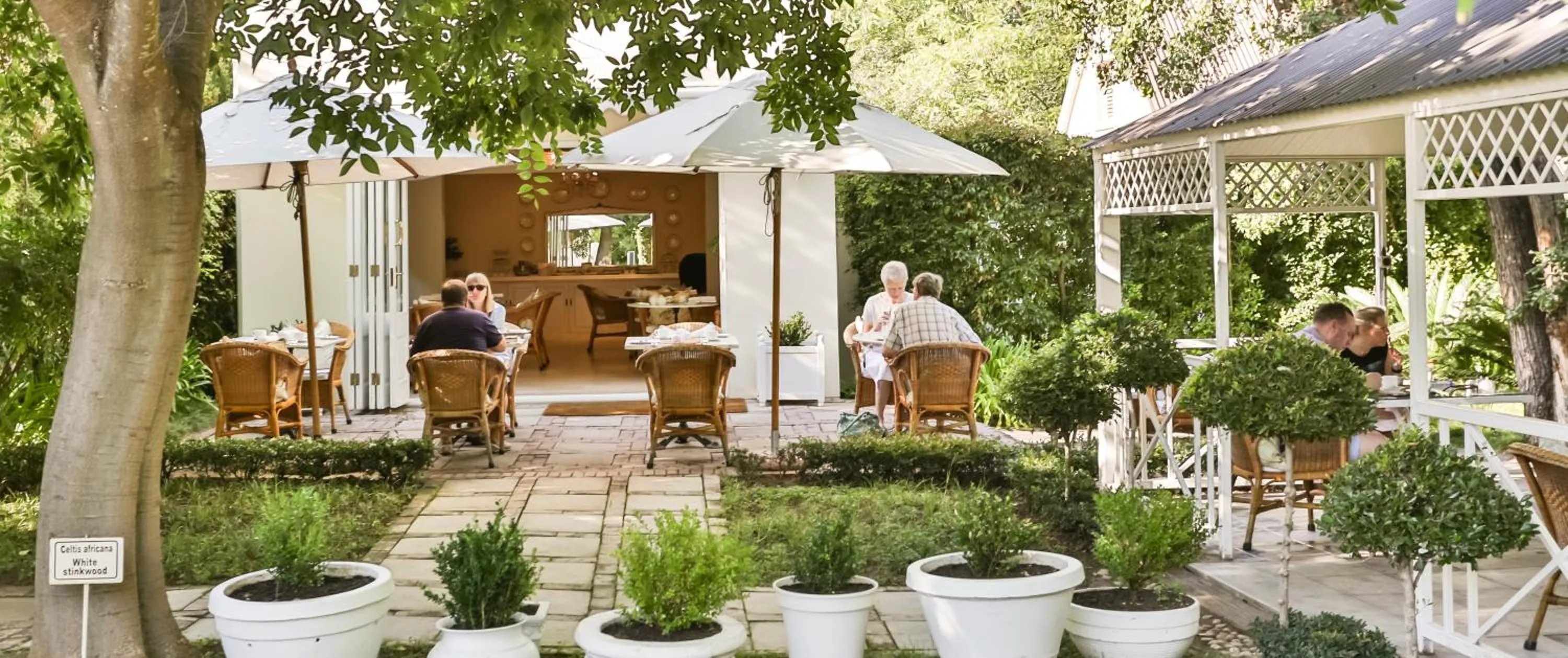 Restaurant/places to eat in Rosenhof Boutique Hotel