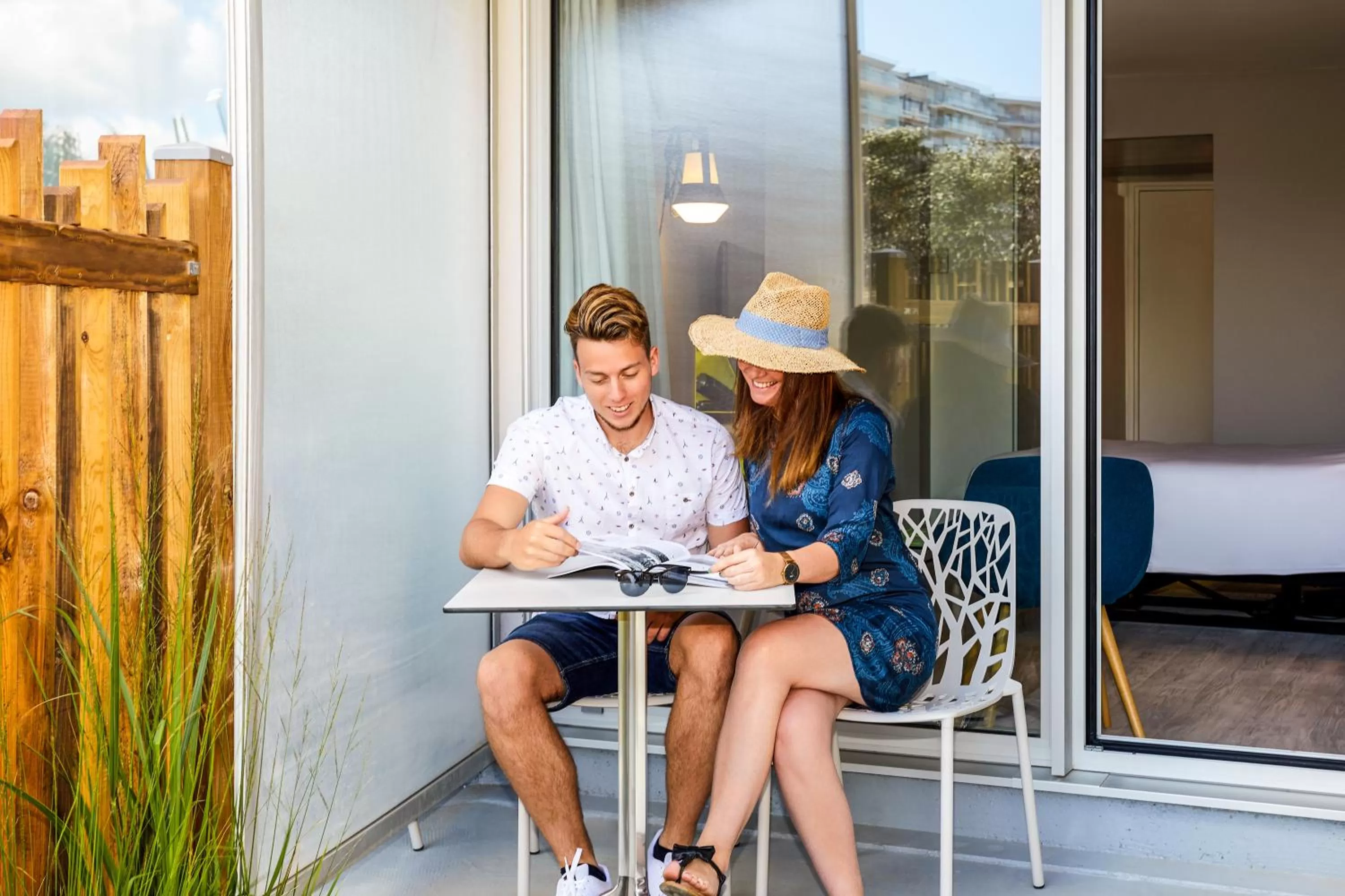 Balcony/Terrace in ibis Thalassa Le Touquet