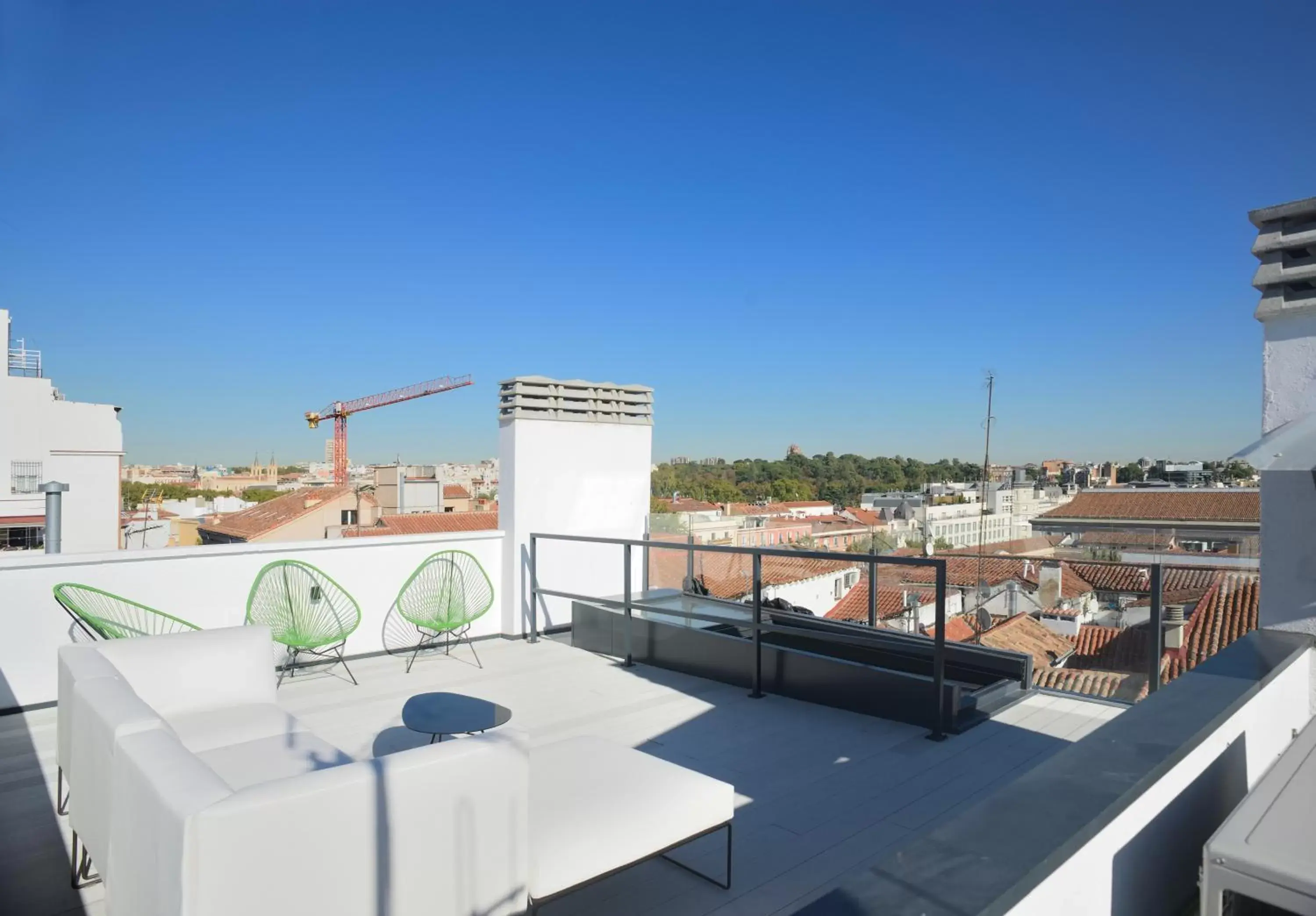 Balcony/Terrace in Aspasios Atocha Apartments