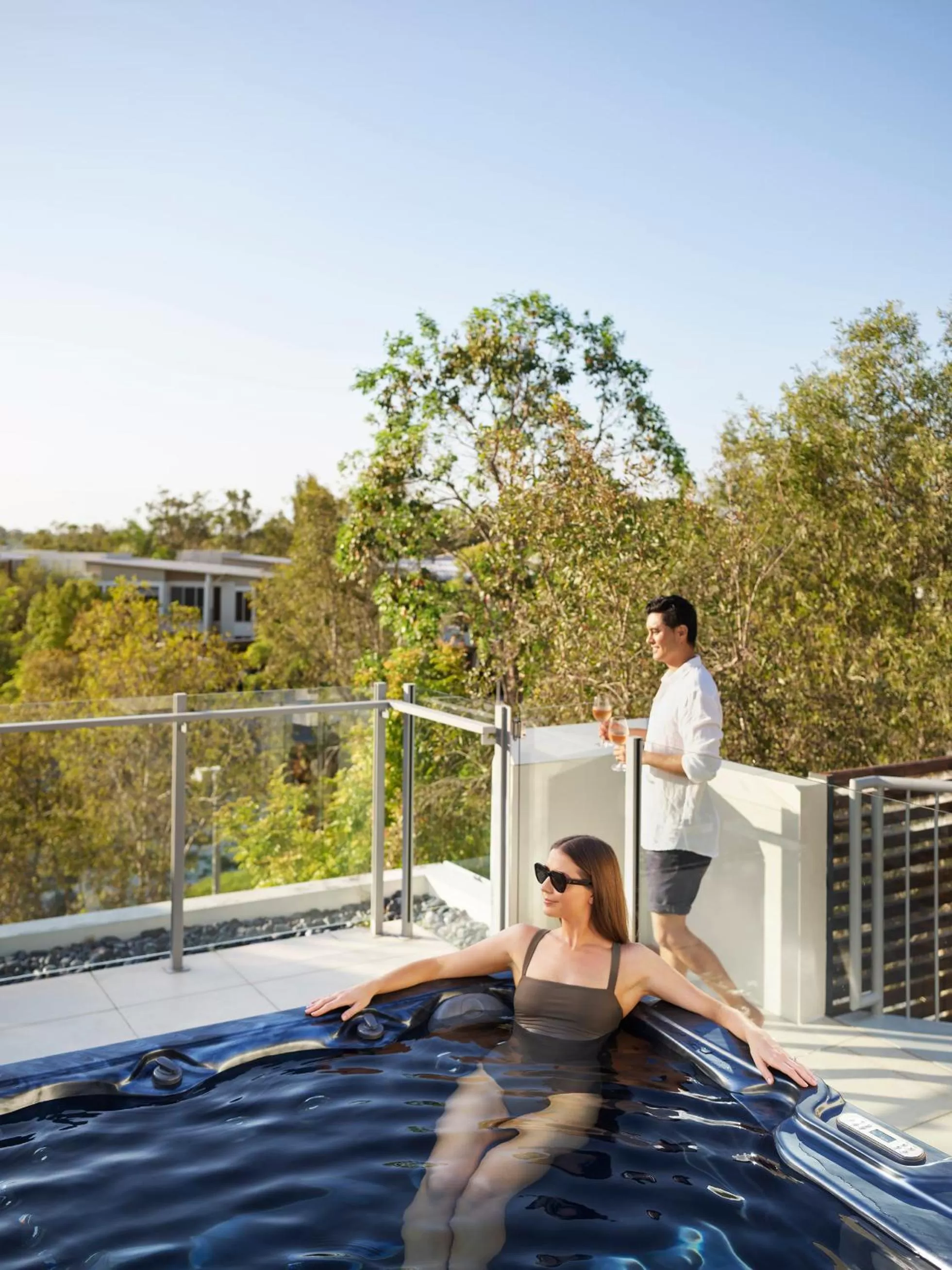 Hot Tub in RACV Noosa Resort