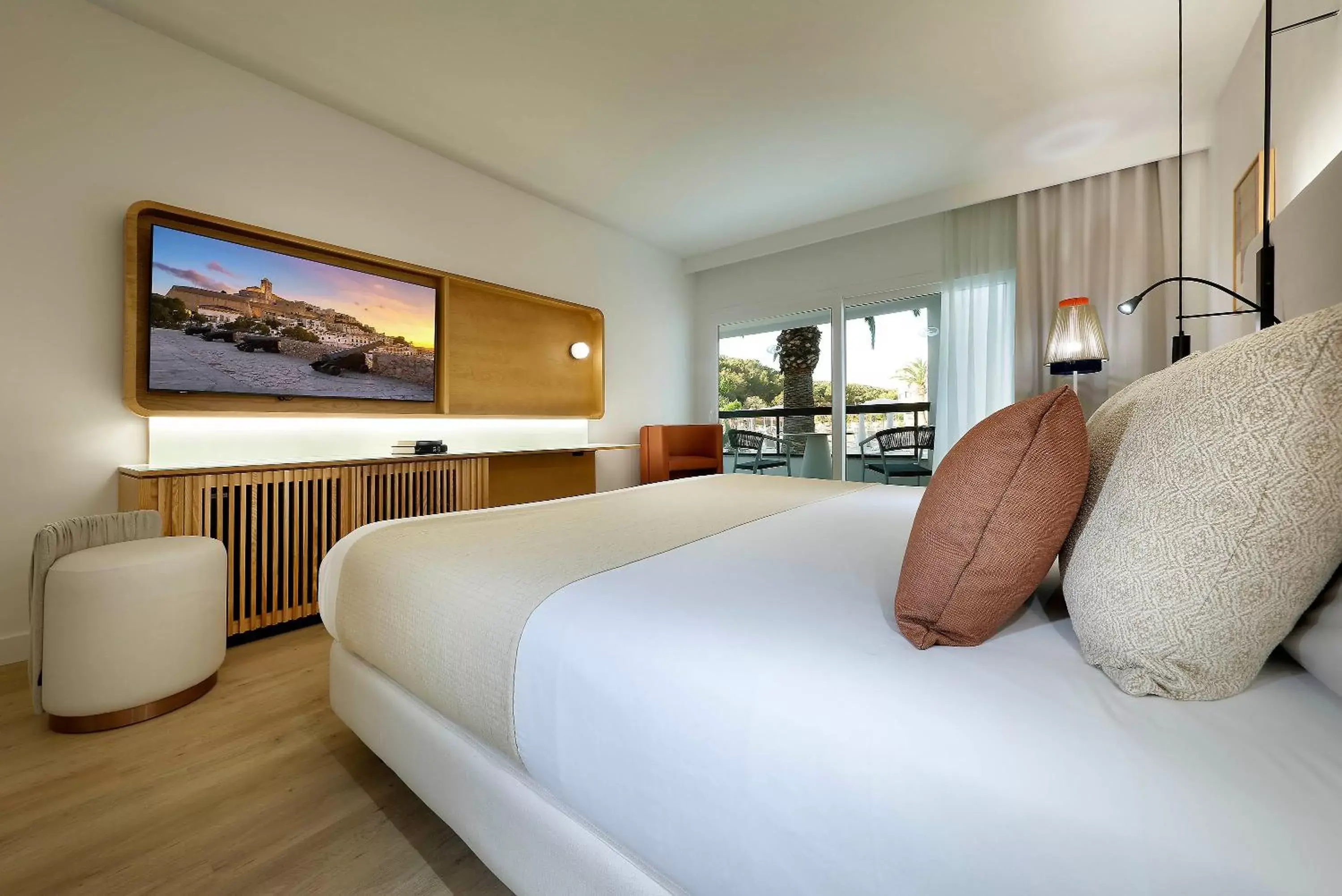 Bed in Grand Palladium Palace Ibiza Resort & Spa- All Inclusive