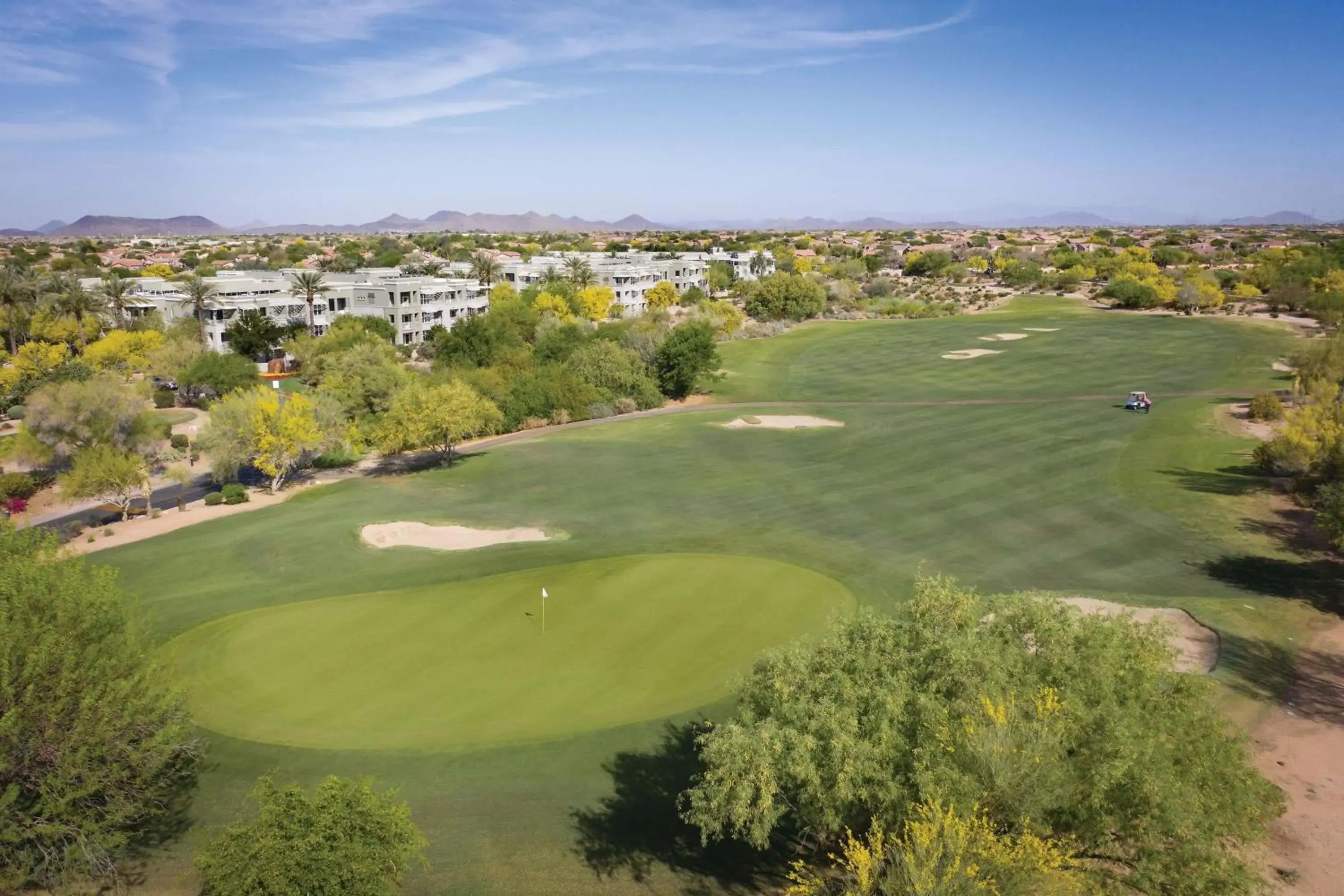 Golfcourse, Bird's-eye View in Marriott's Canyon Villas