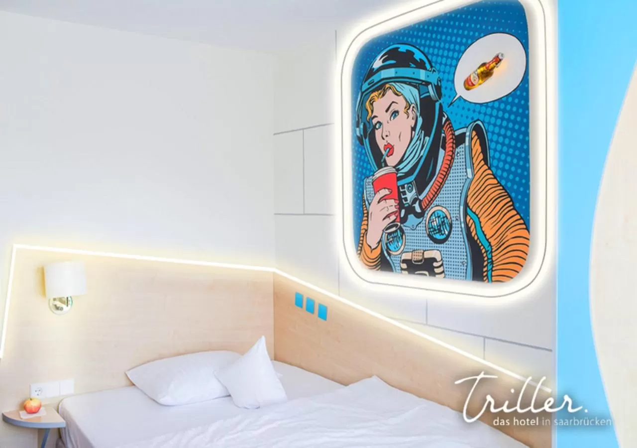 Bed in Hotel Am Triller - Hotel & Serviced Apartments