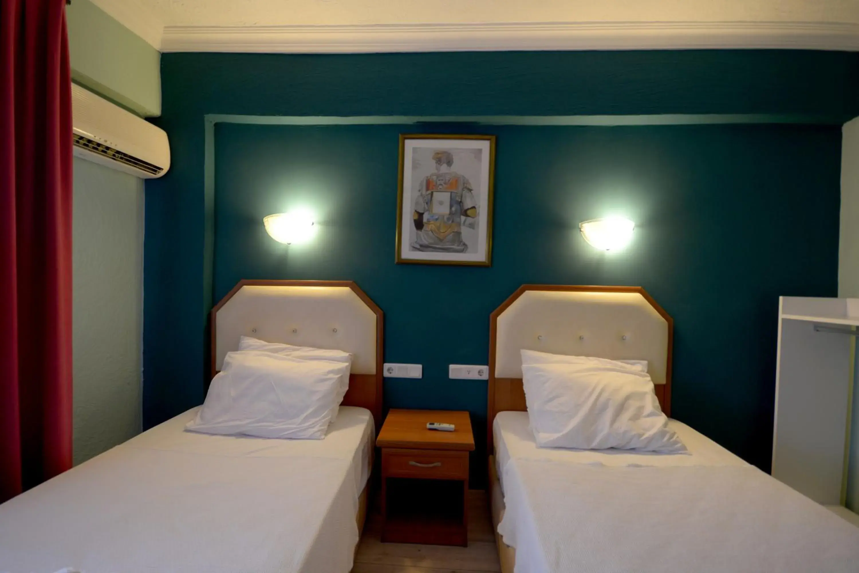 Photo of the whole room, Bed in Rebetika Hotel