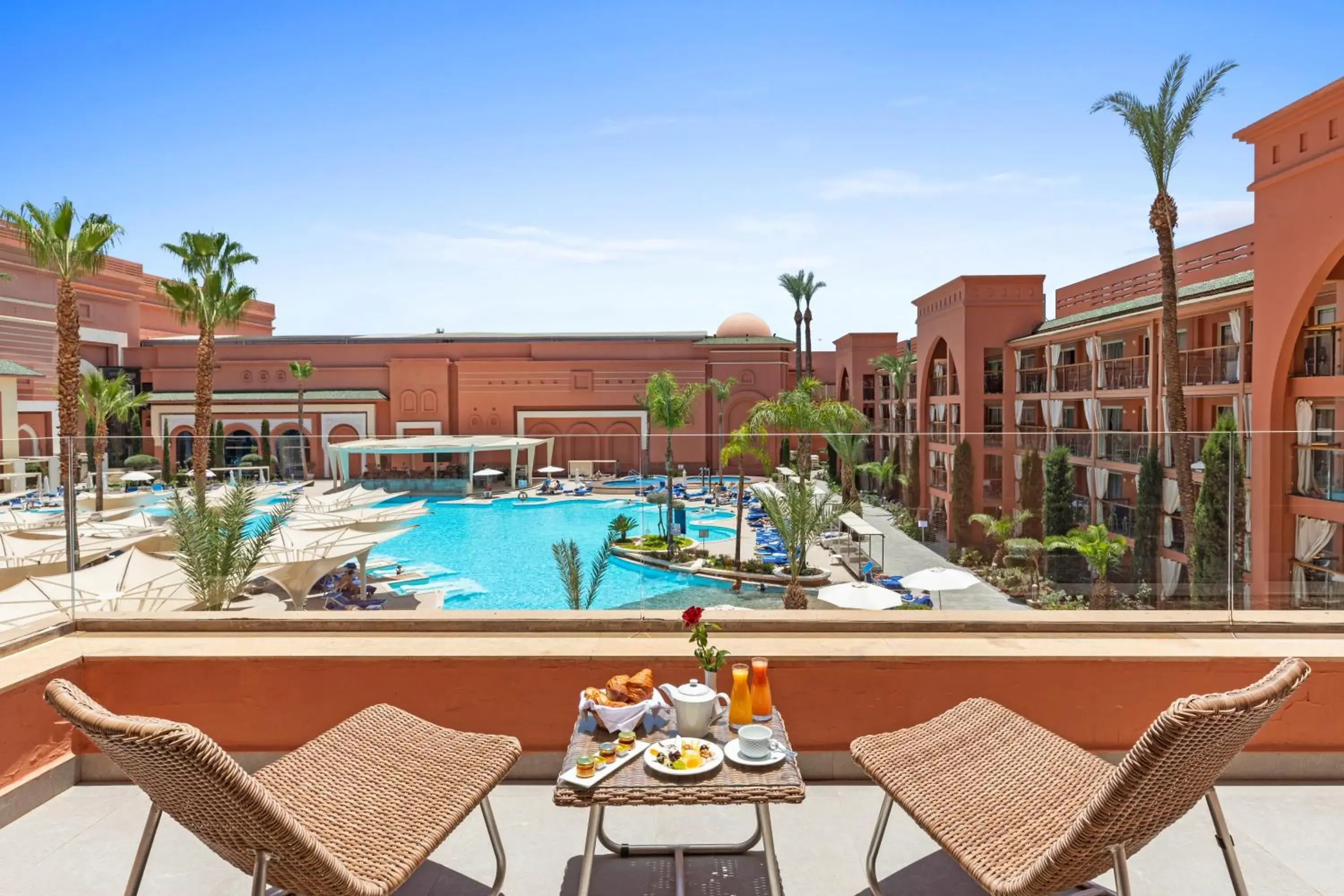 Pool view, Swimming Pool in Savoy Le Grand Hotel Marrakech