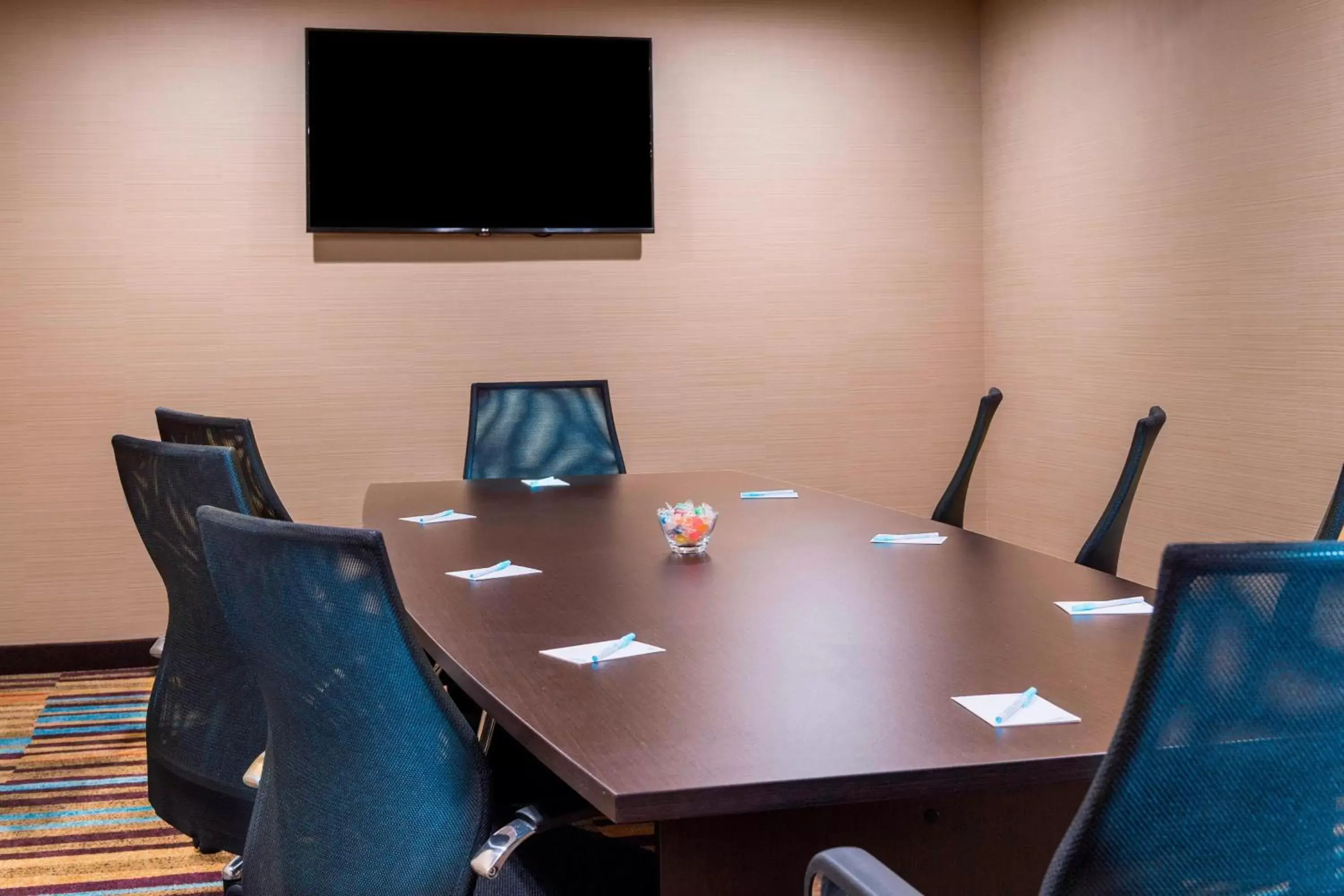 Meeting/conference room, TV/Entertainment Center in Fairfield Inn & Suites by Marriott Dallas Waxahachie