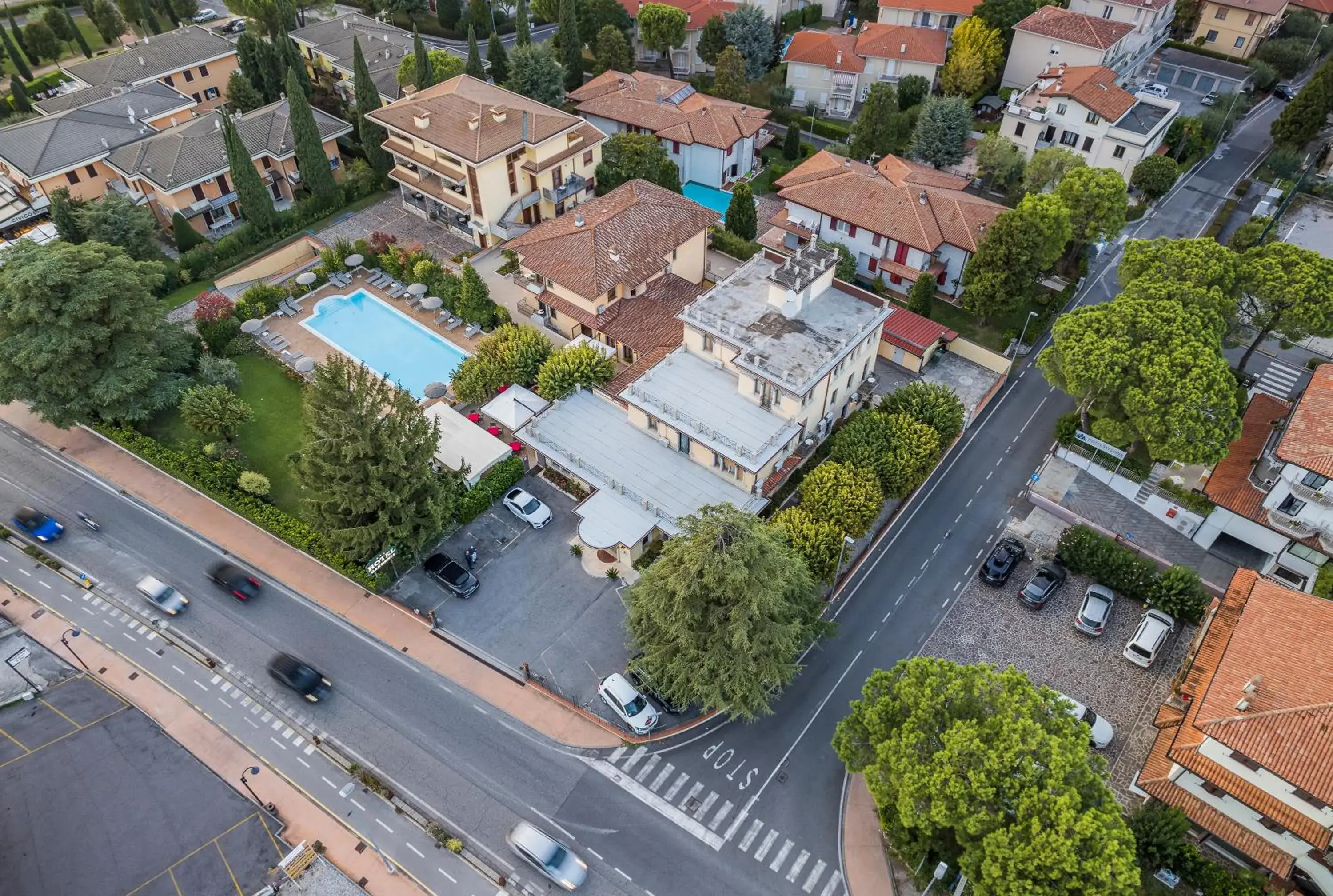 Property building, Bird's-eye View in Hotel Gardenia