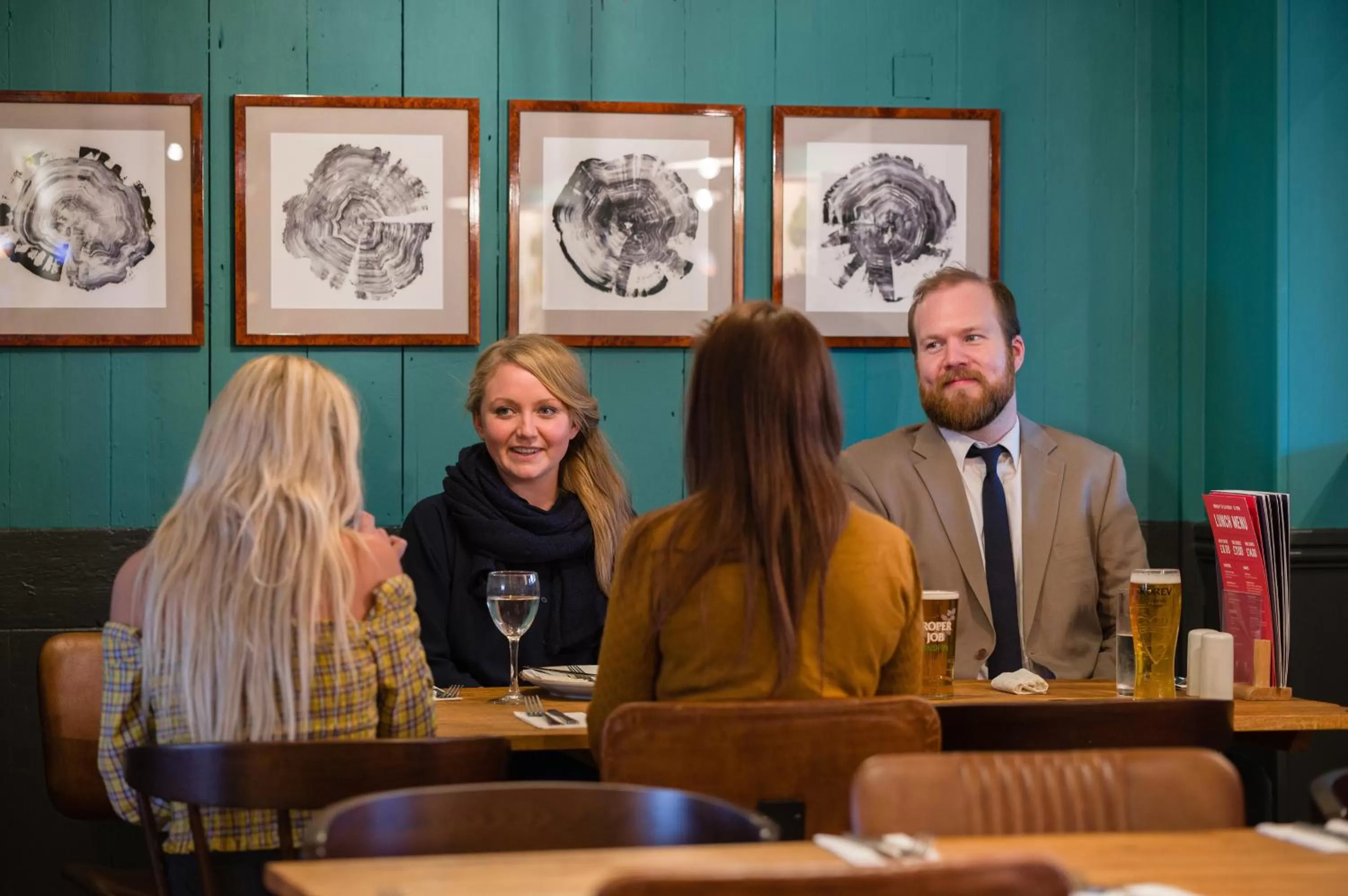 People in County Arms